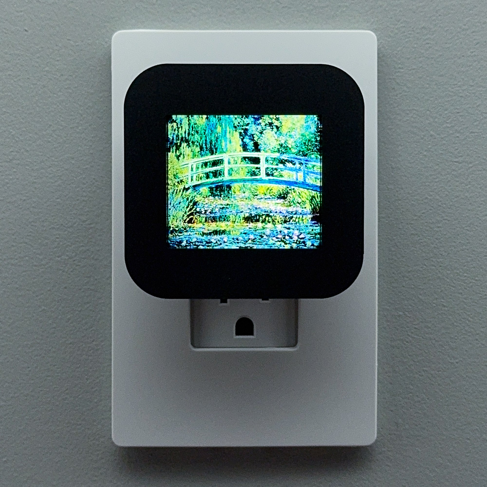 Water Lily Pond Night Light