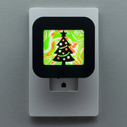Red and Green Christmas Tree Night Light
