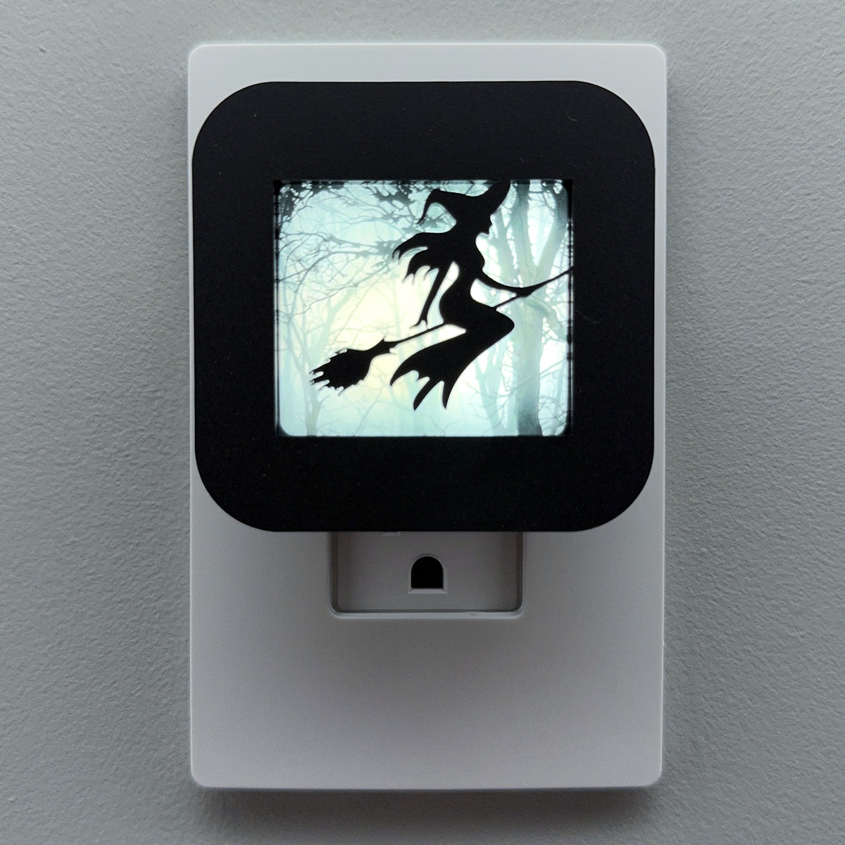 Witch in Haunted Forest Night Light Cover ONLY
