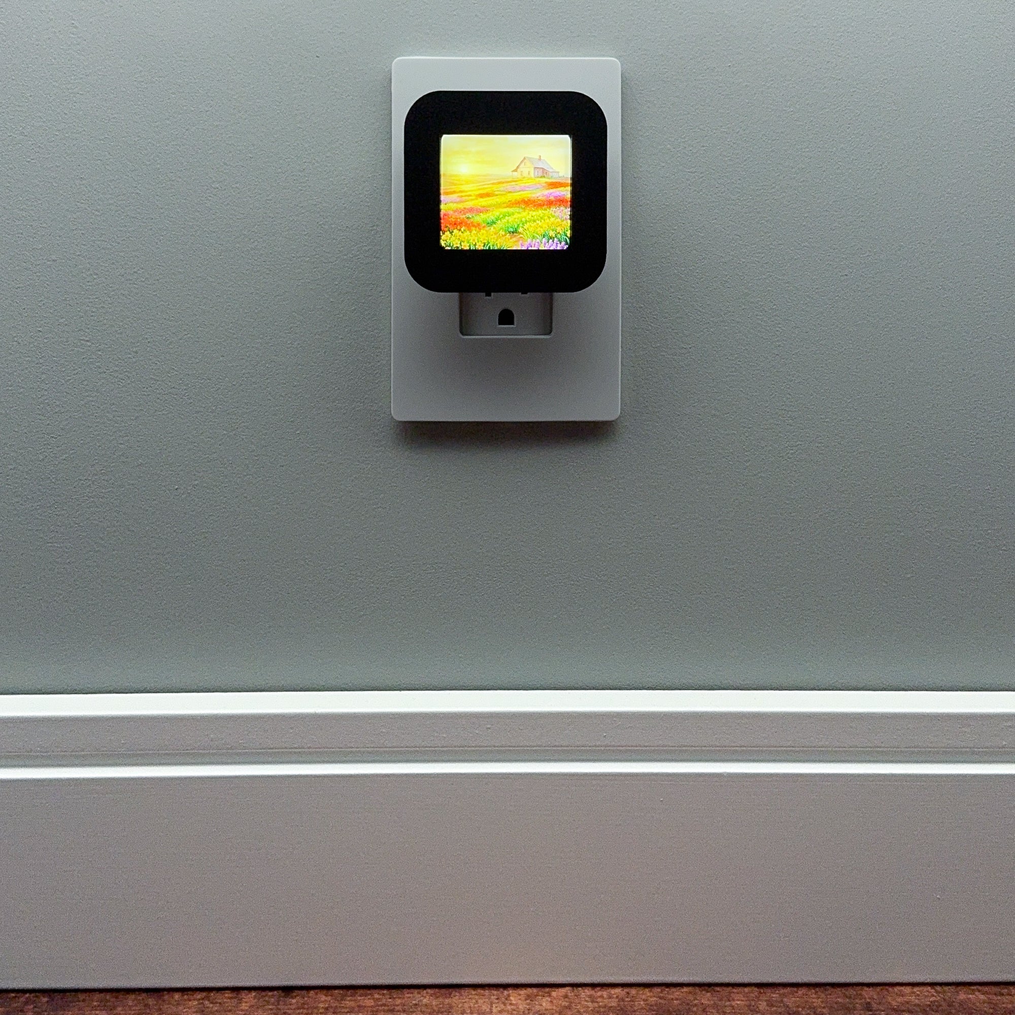 Flower Fields Night Light Cover ONLY