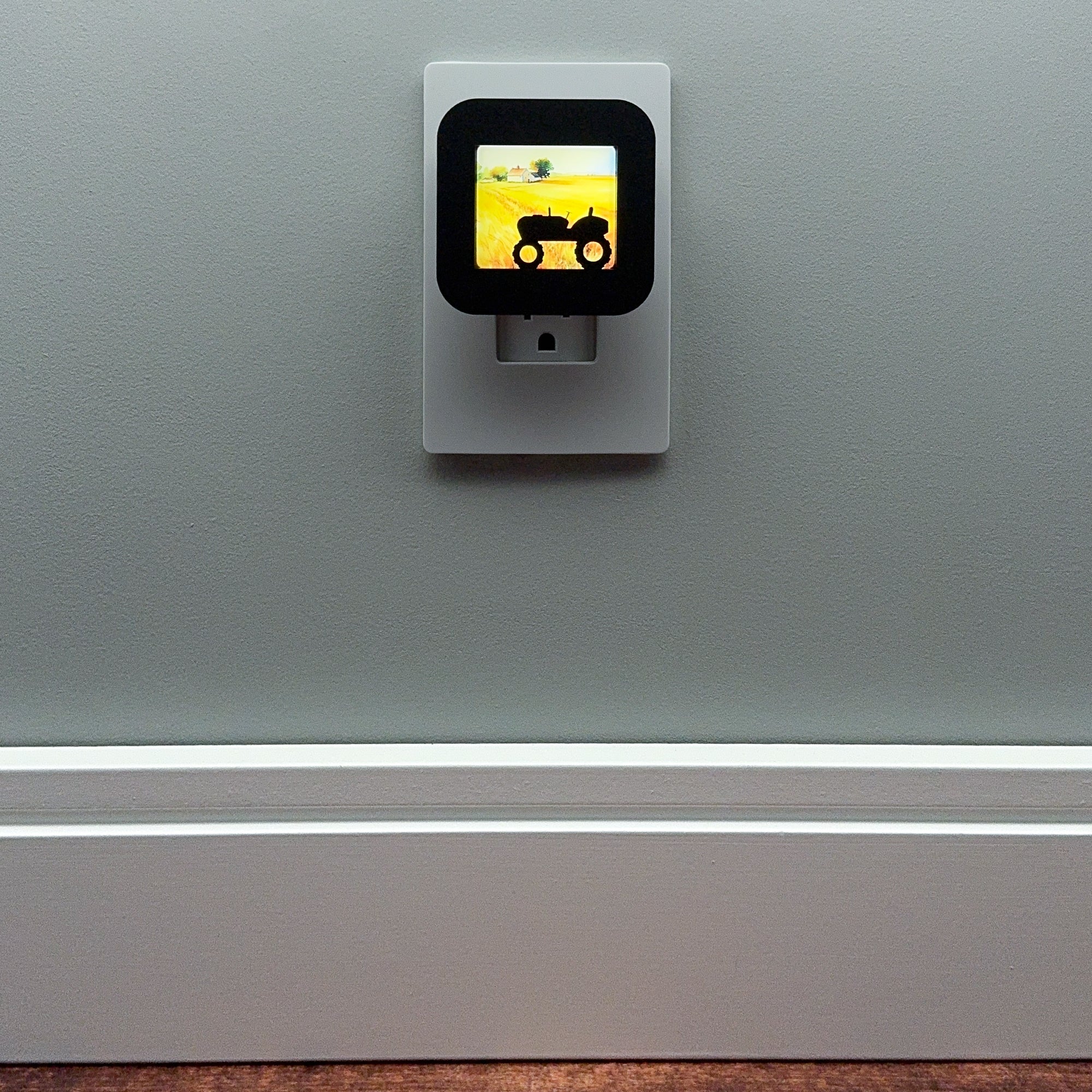Tractor and Farm Night Light
