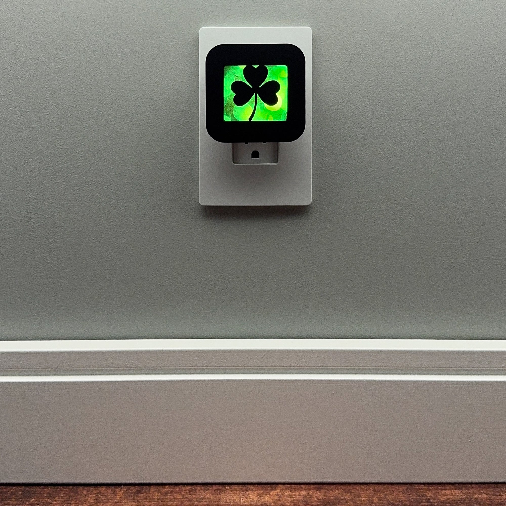 St. Patrick's Day Shamrock Night Light