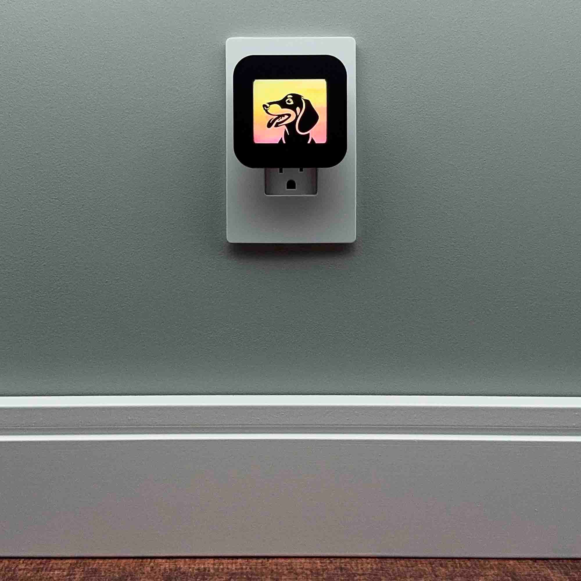 Dachshund Dog Night Light