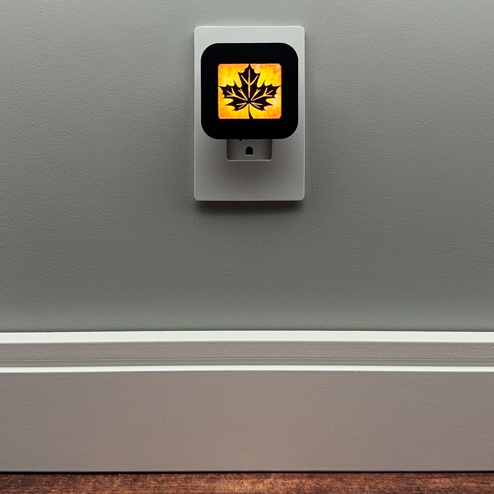 Maple Leaf Night Light Cover ONLY