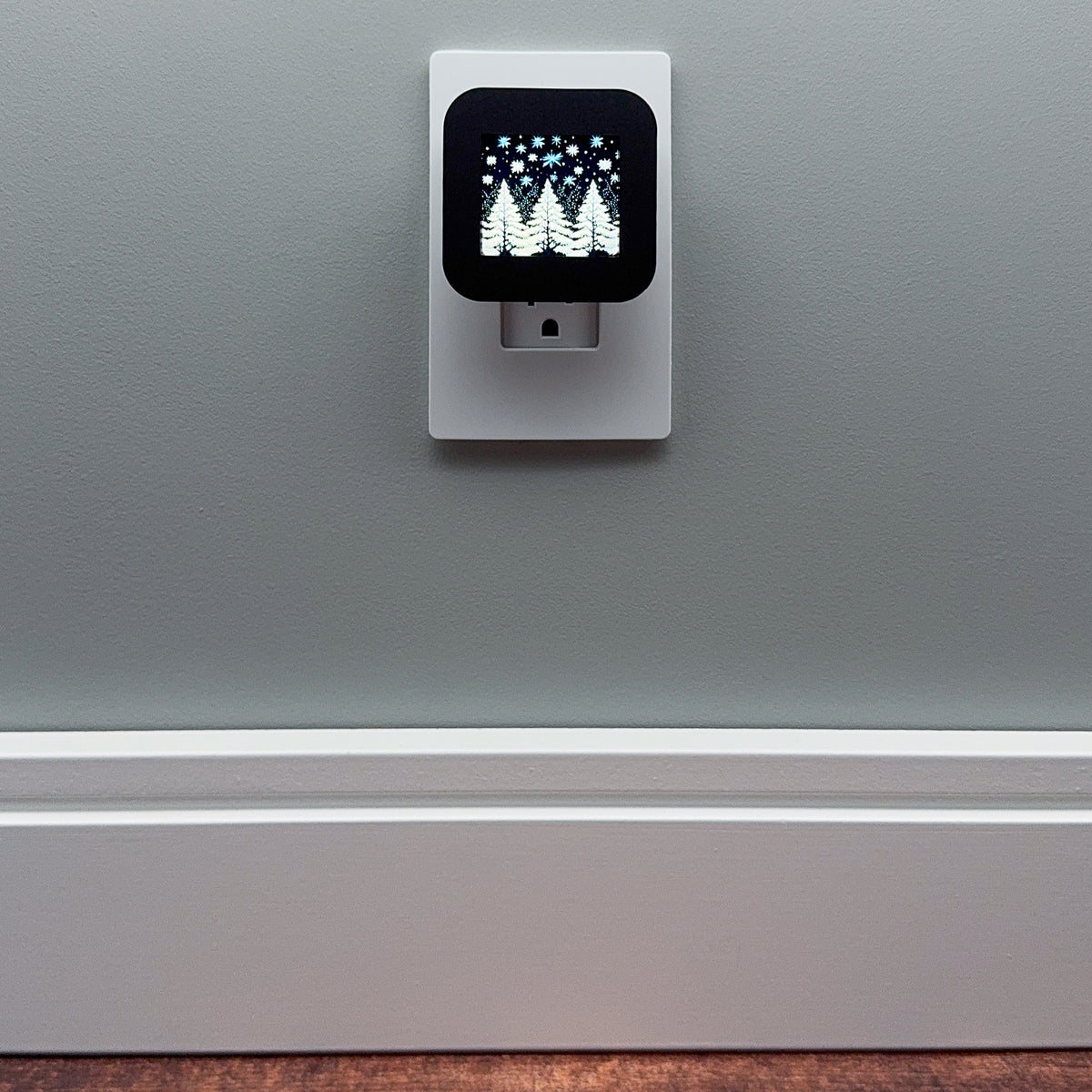 Nordic Christmas Trees Night Light