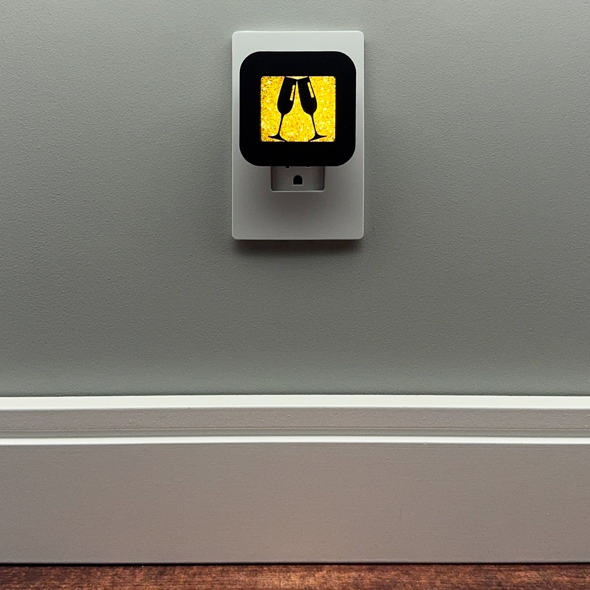 Champagne Celebration Night Light