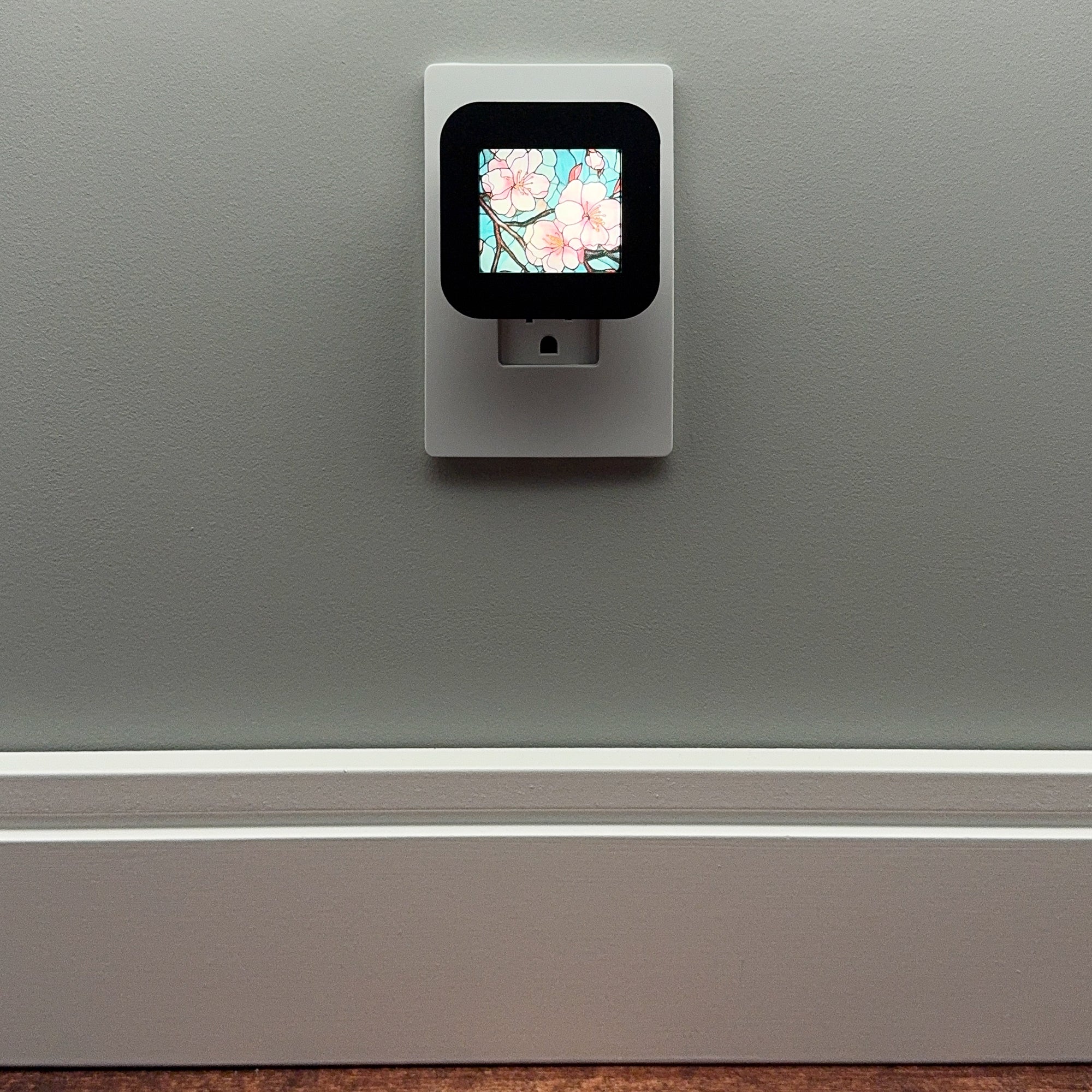 Cherry Blossom Flowers Night Light