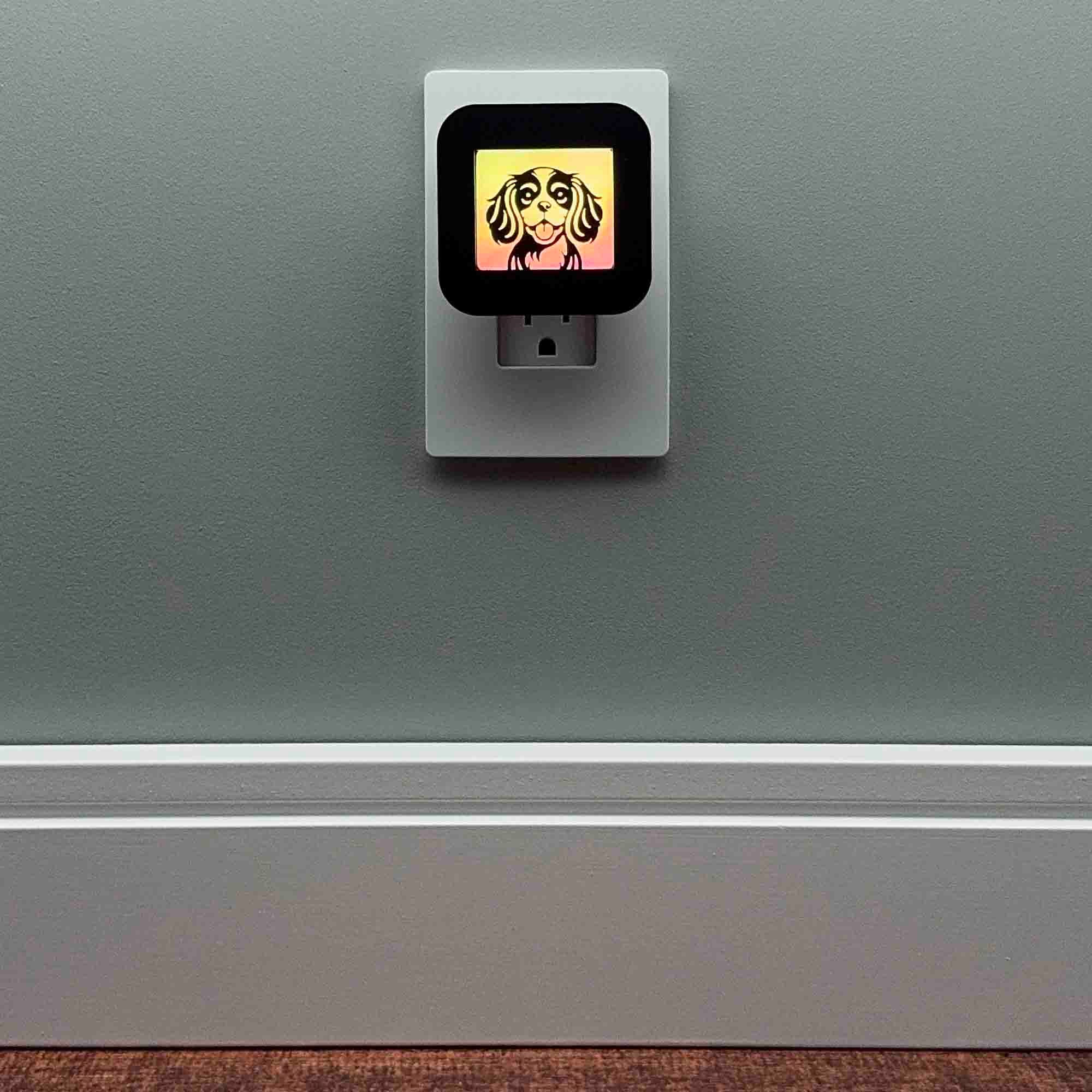 Cavalier King Charles Spaniel Dog Night Light
