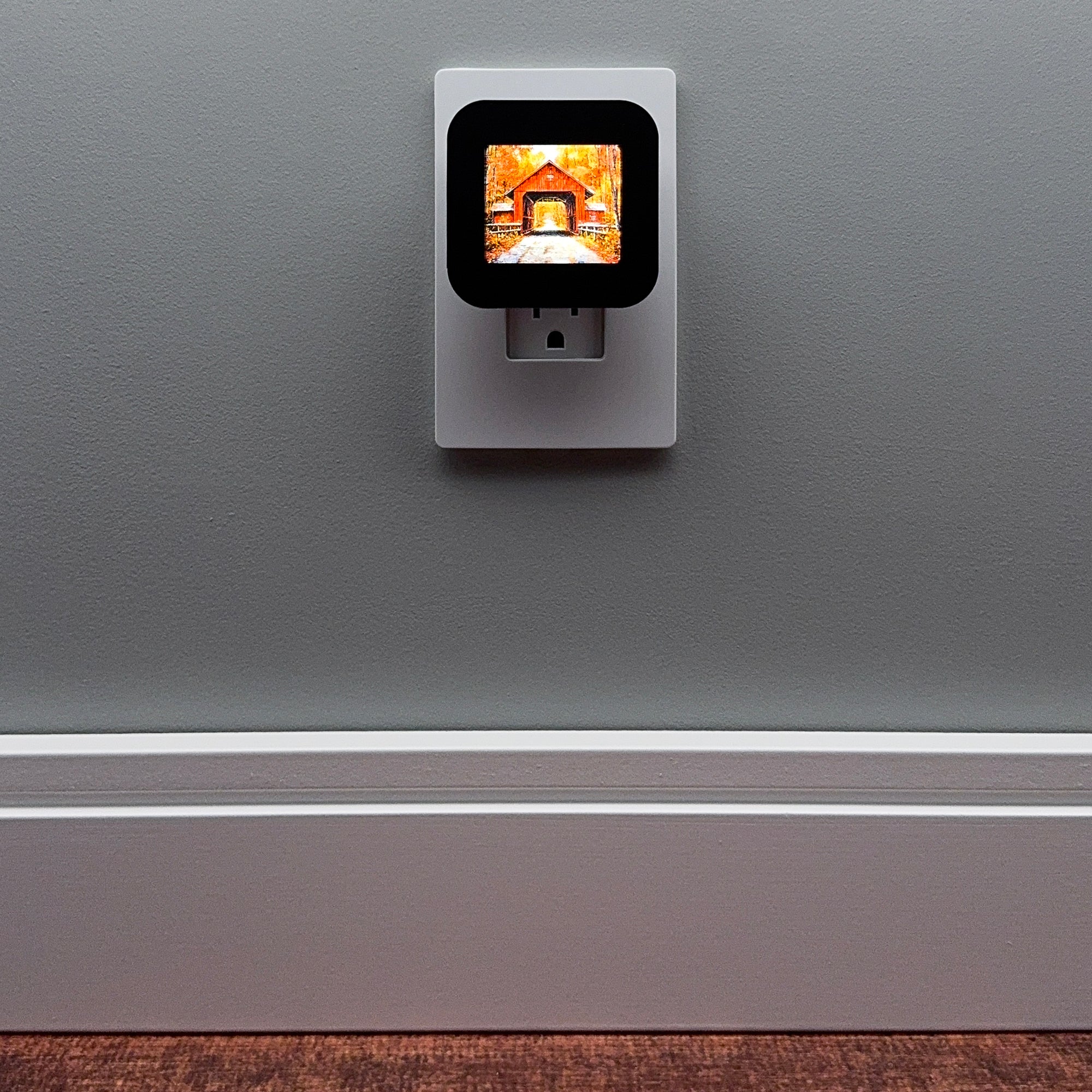 Covered Bridge Night Light