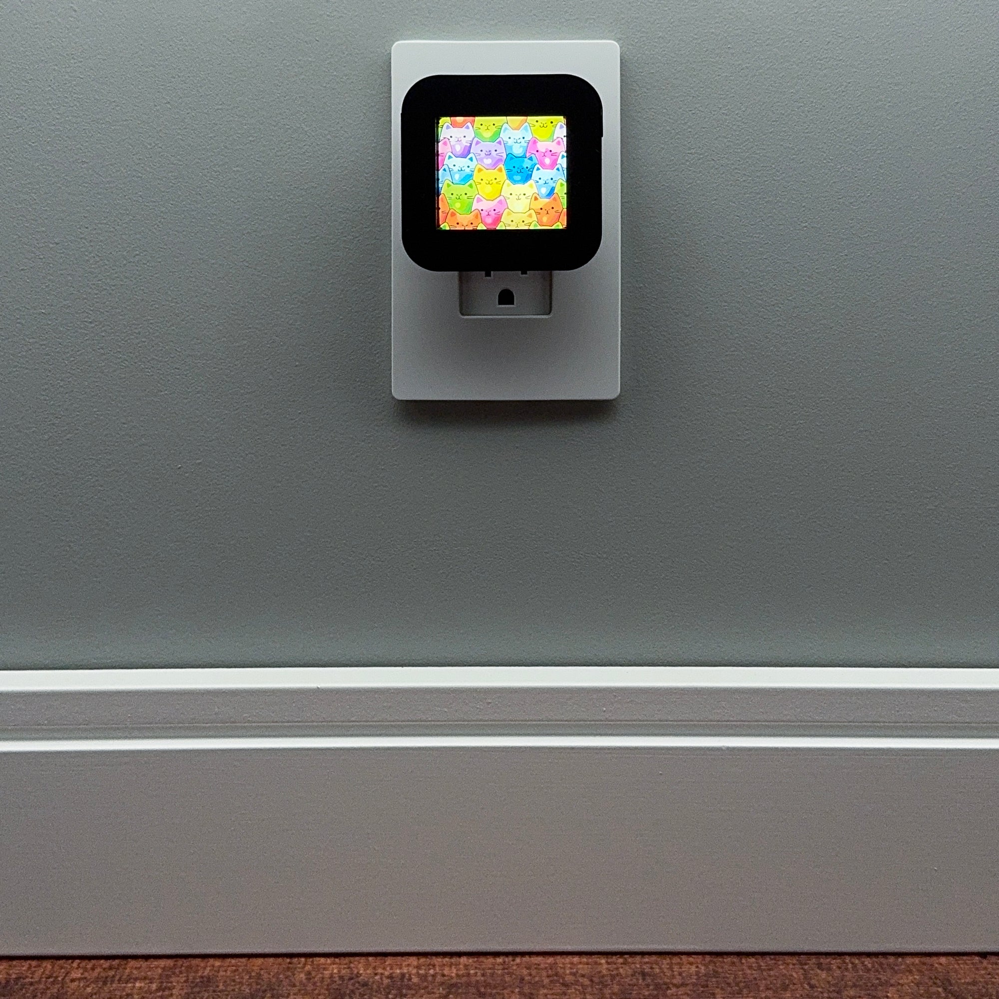 Rainbow Cats Night Light