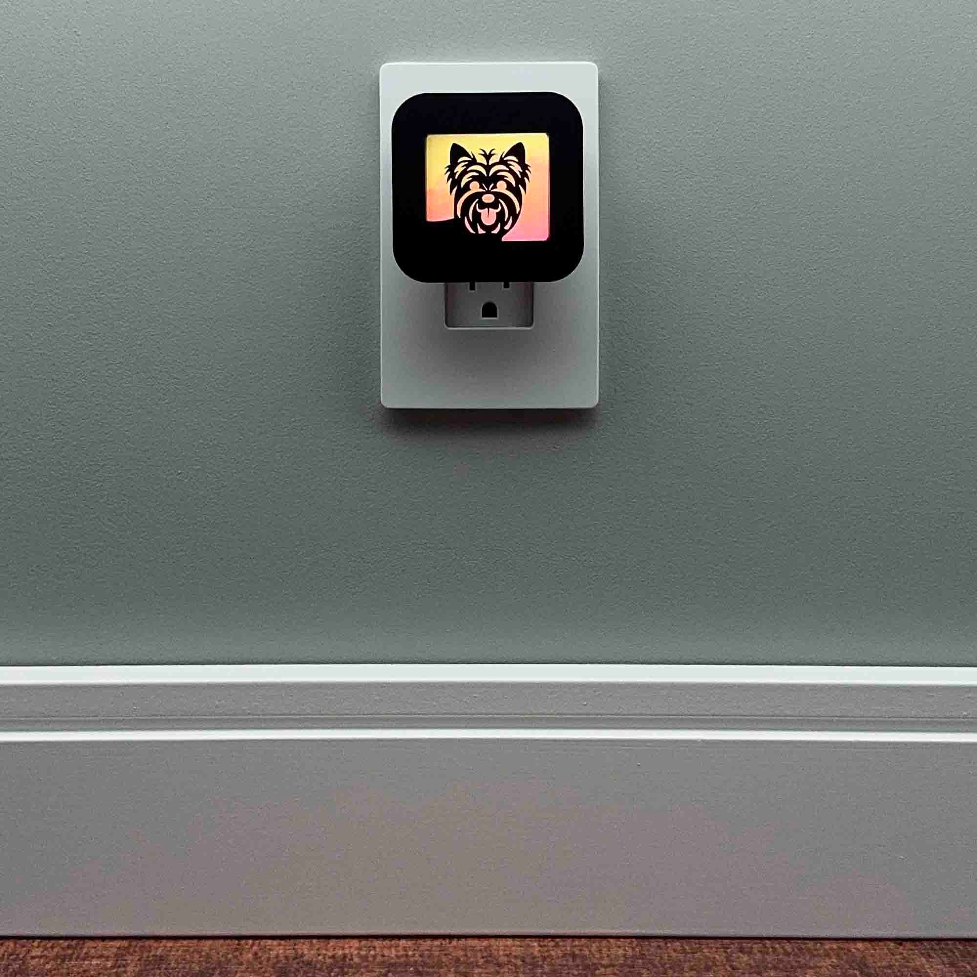 Yorkshire Terrier Dog Night Light