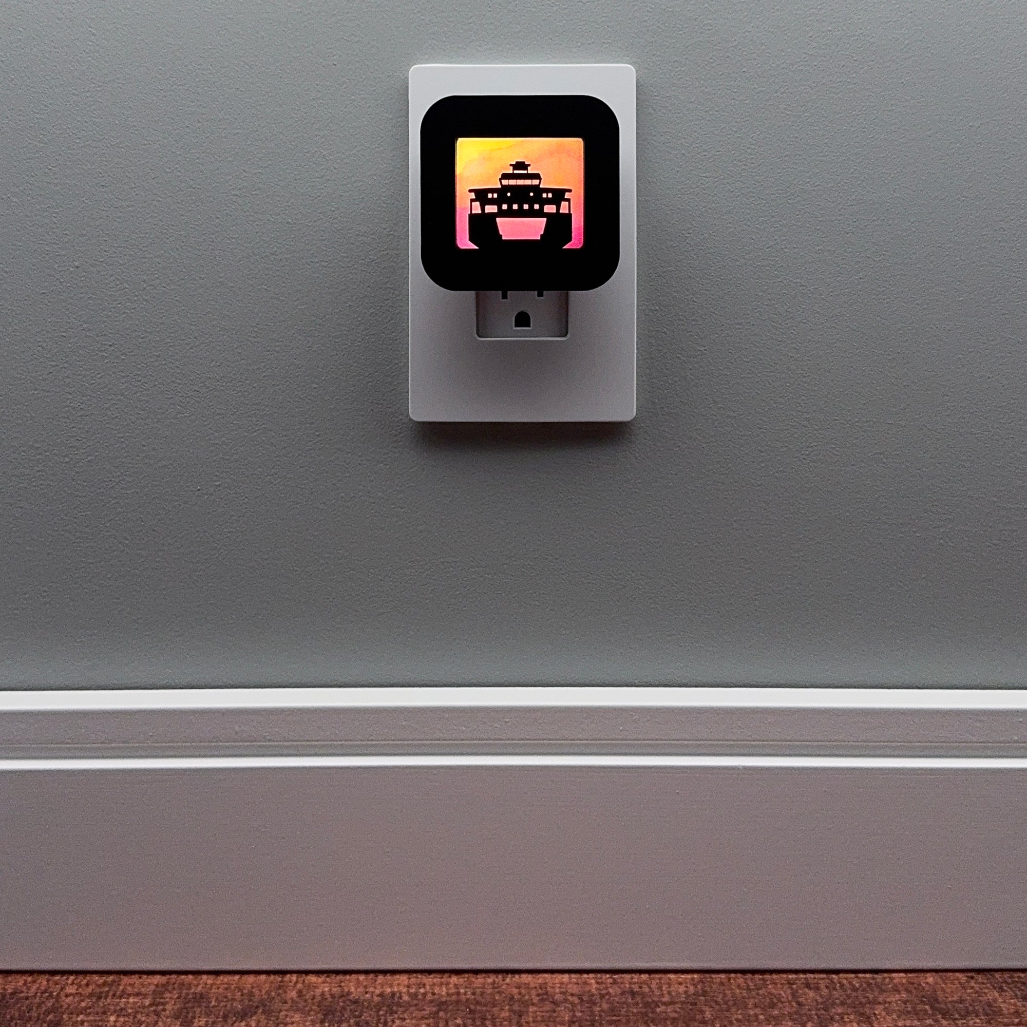 Washington State Ferry Night Light Cover ONLY