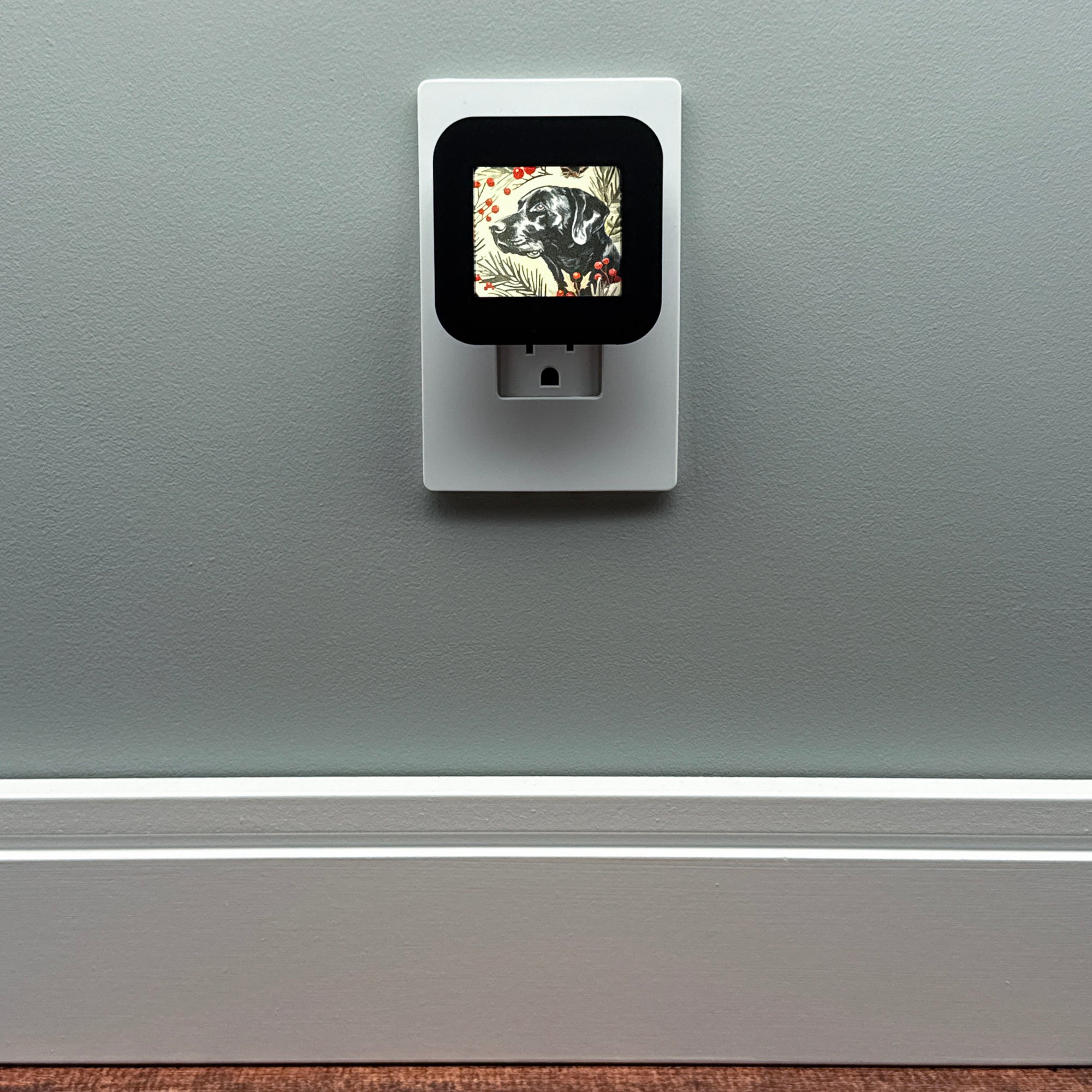 Christmas Dog Night Light