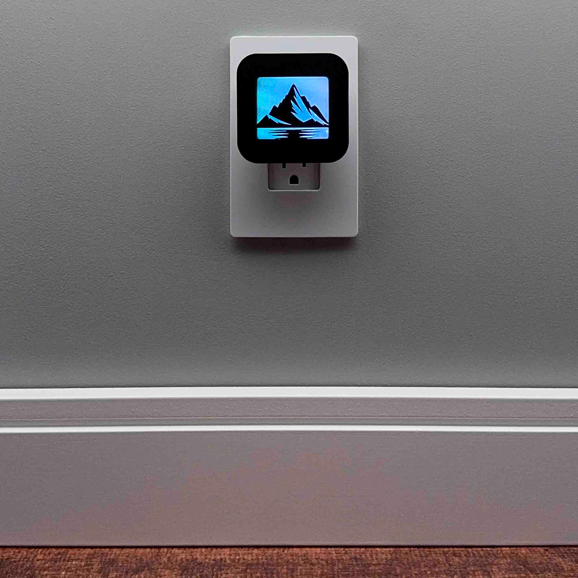 Mountain Lake Night Light Cover ONLY