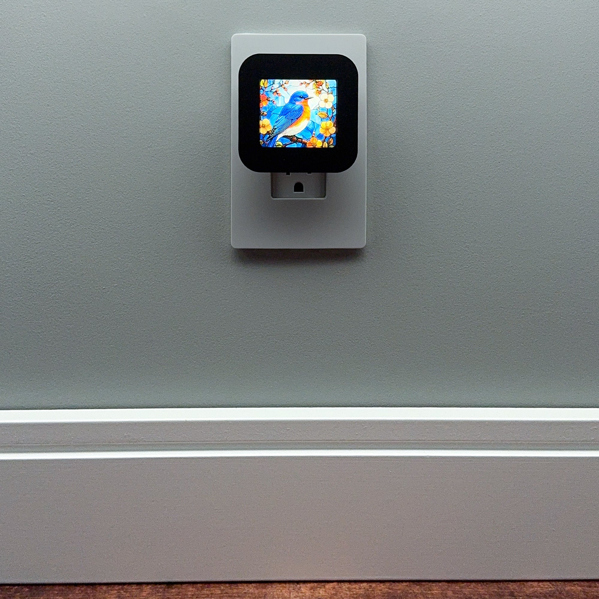 Spring Blue Bird Night Light