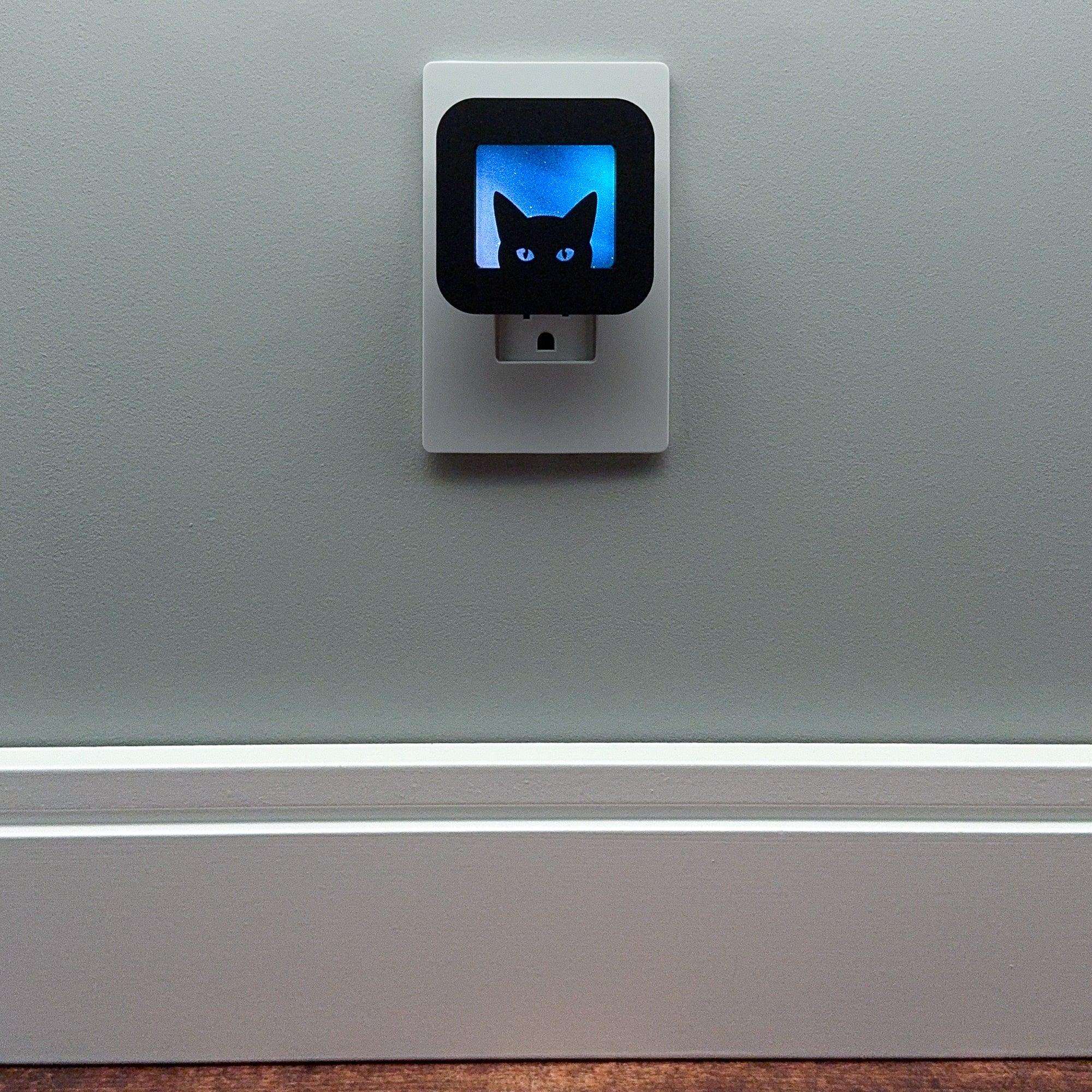 Peeking Cat Night Light Cover ONLY