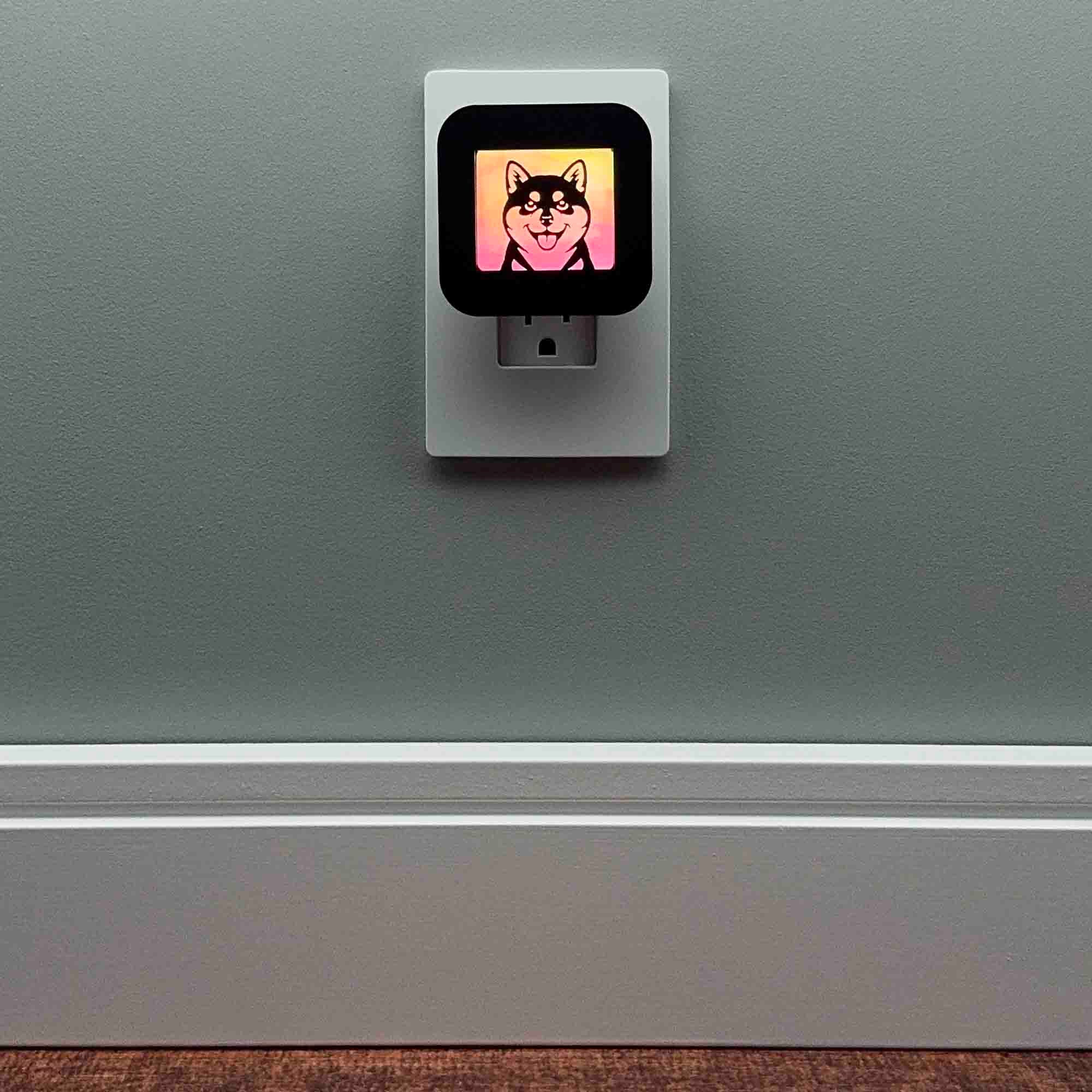 Shiba Inu Dog Night Light