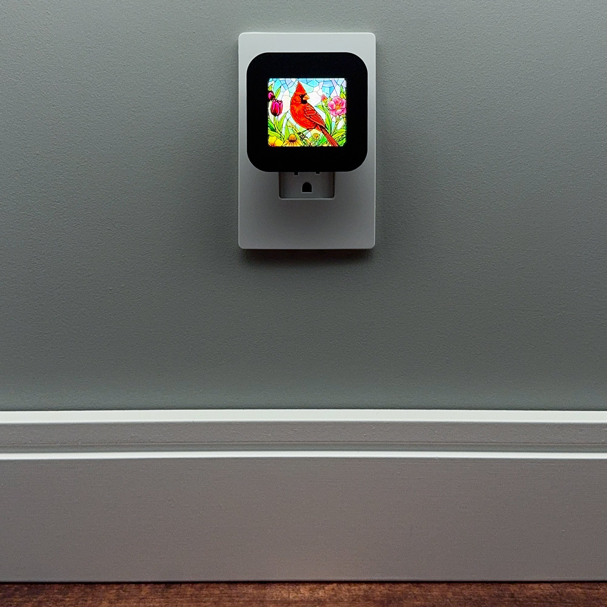 Spring Cardinal Night Light