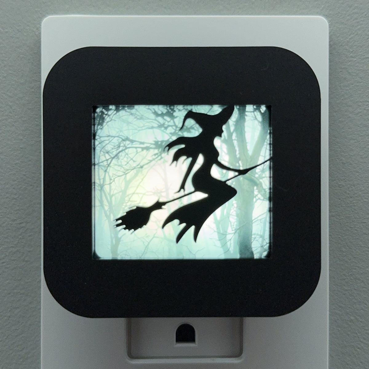 Witch in Haunted Forest Night Light Cover ONLY