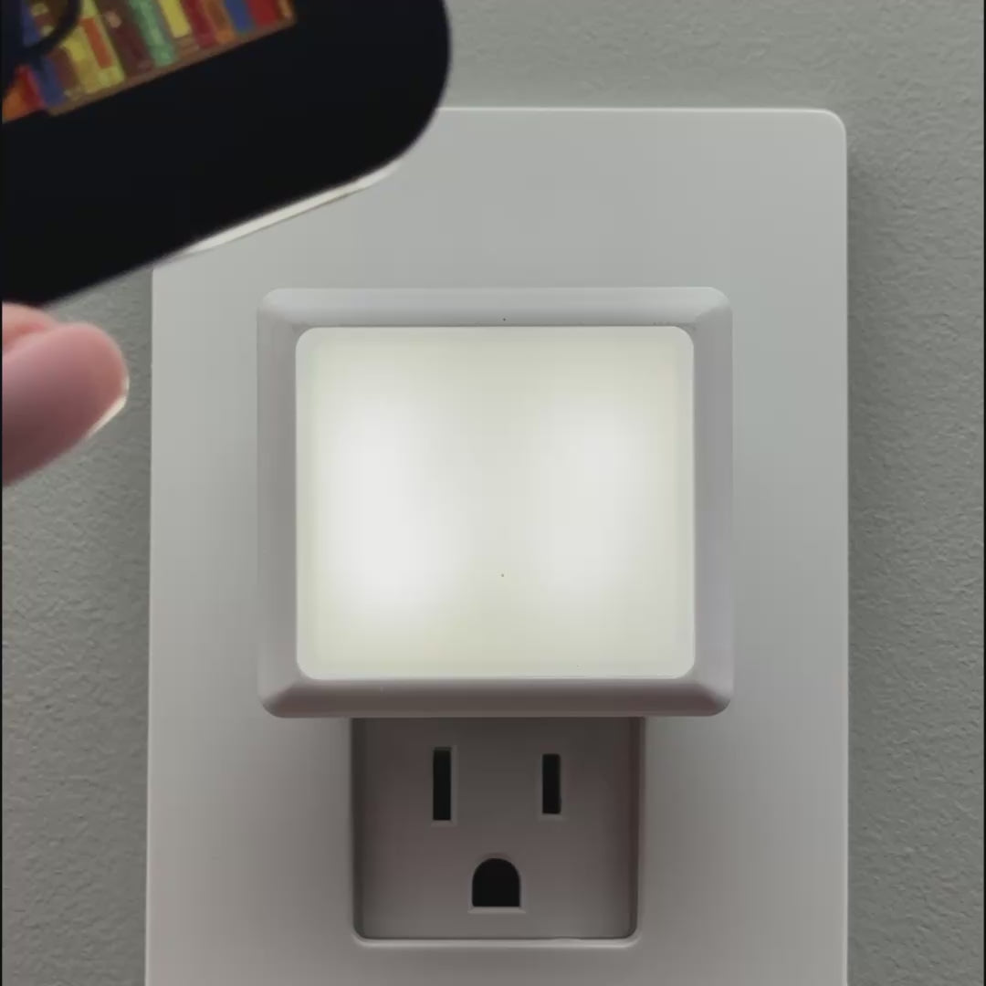 Load video: Coffee or Tea in Library Night Light Cover ONLY