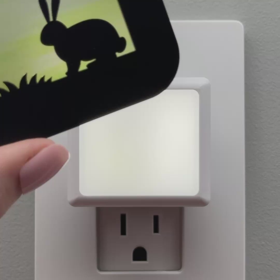 Load video: Bunny Rabbit Night Light