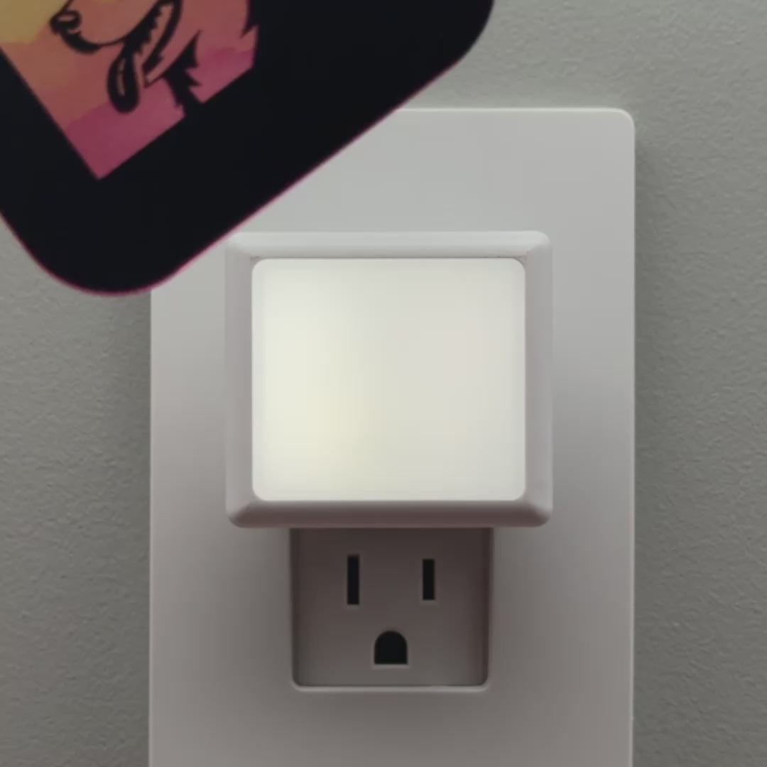 Load video: Siberian Husky Dog Night Light