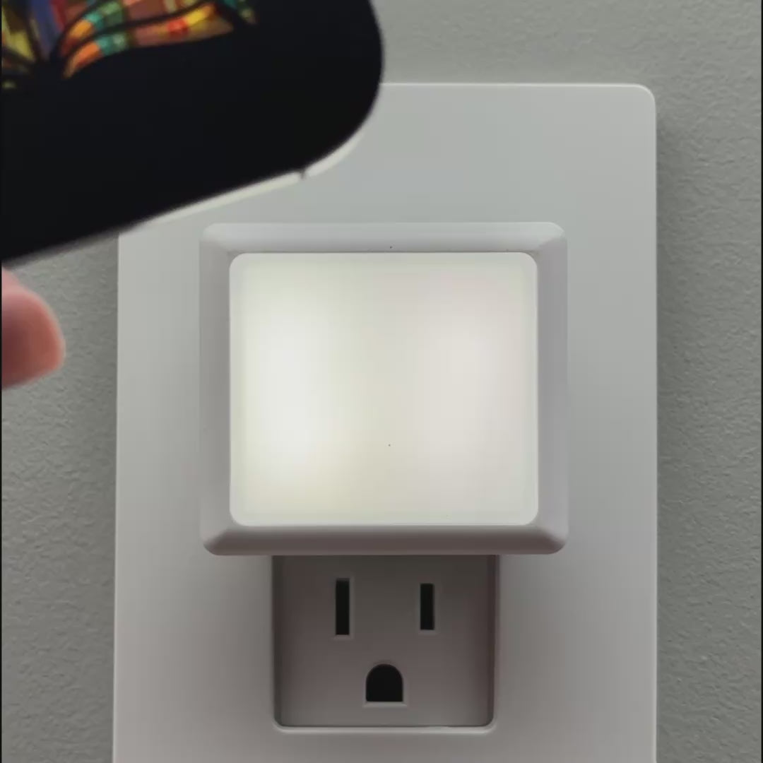 Load video: Open Book in Library Night Light Cover ONLY