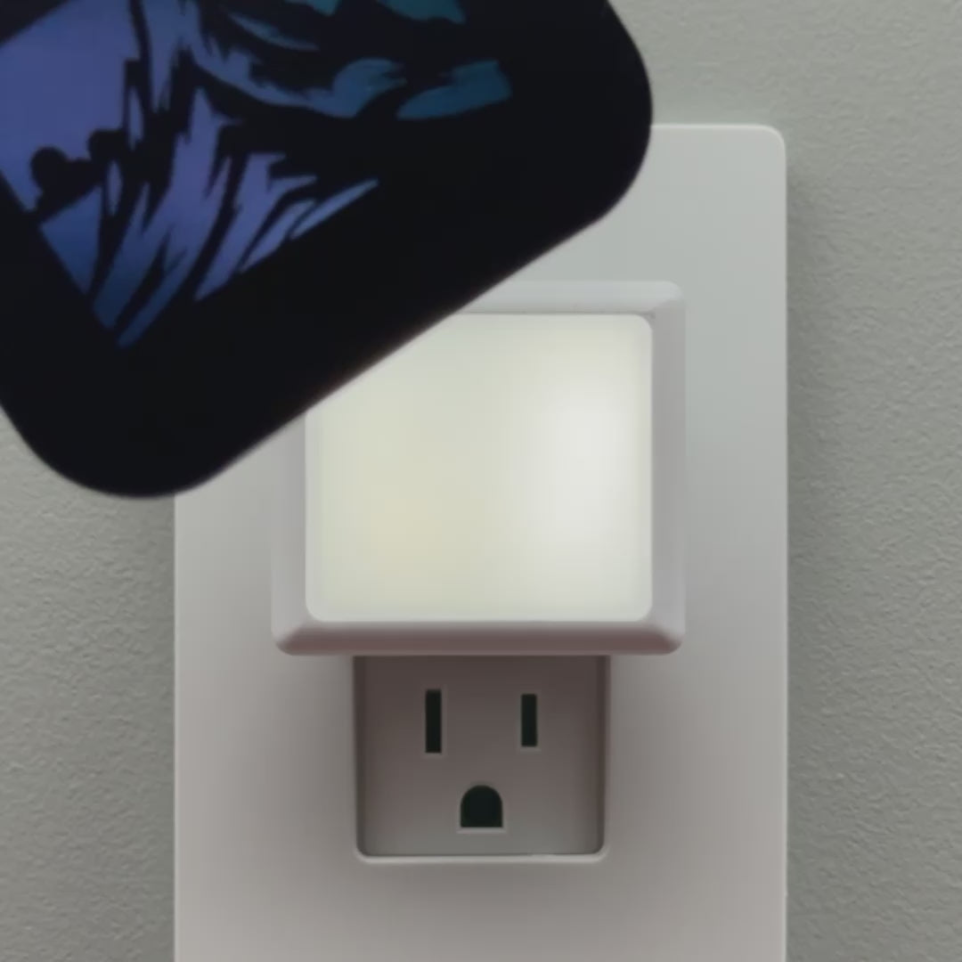Load video: Mountain Night Light Cover ONLY