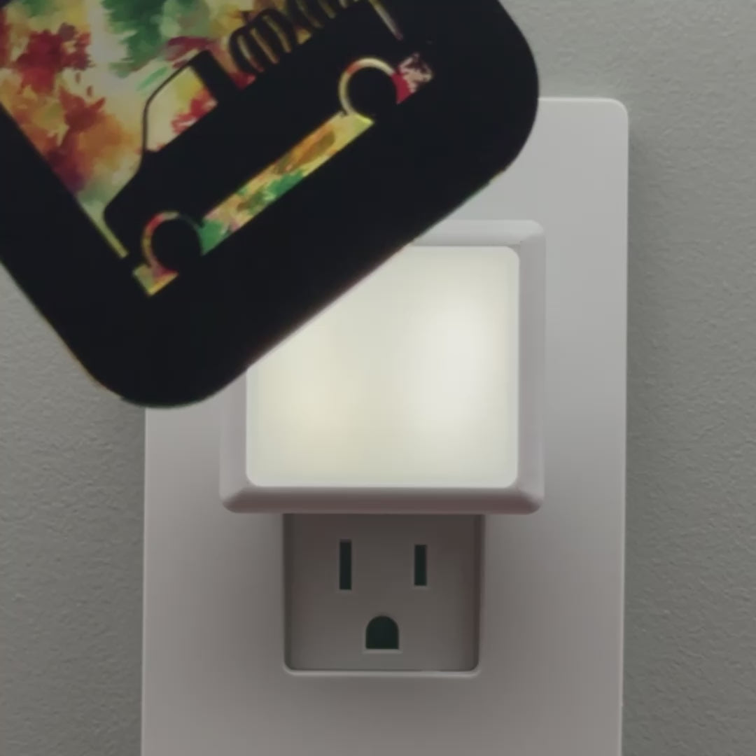 Load video: Pumpkin Truck Night Light Cover ONLY