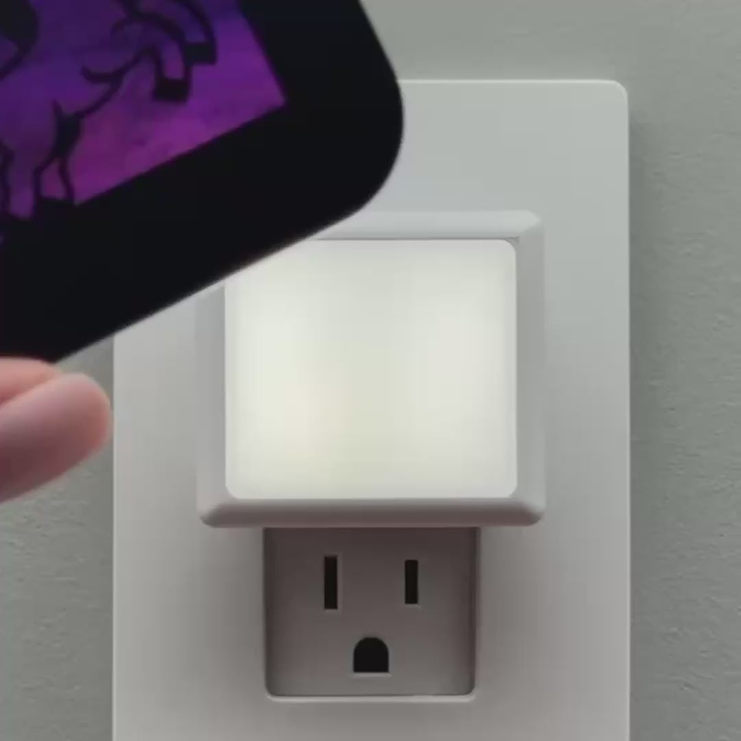 Load video: Pegasus Unicorn Night Light Cover ONLY