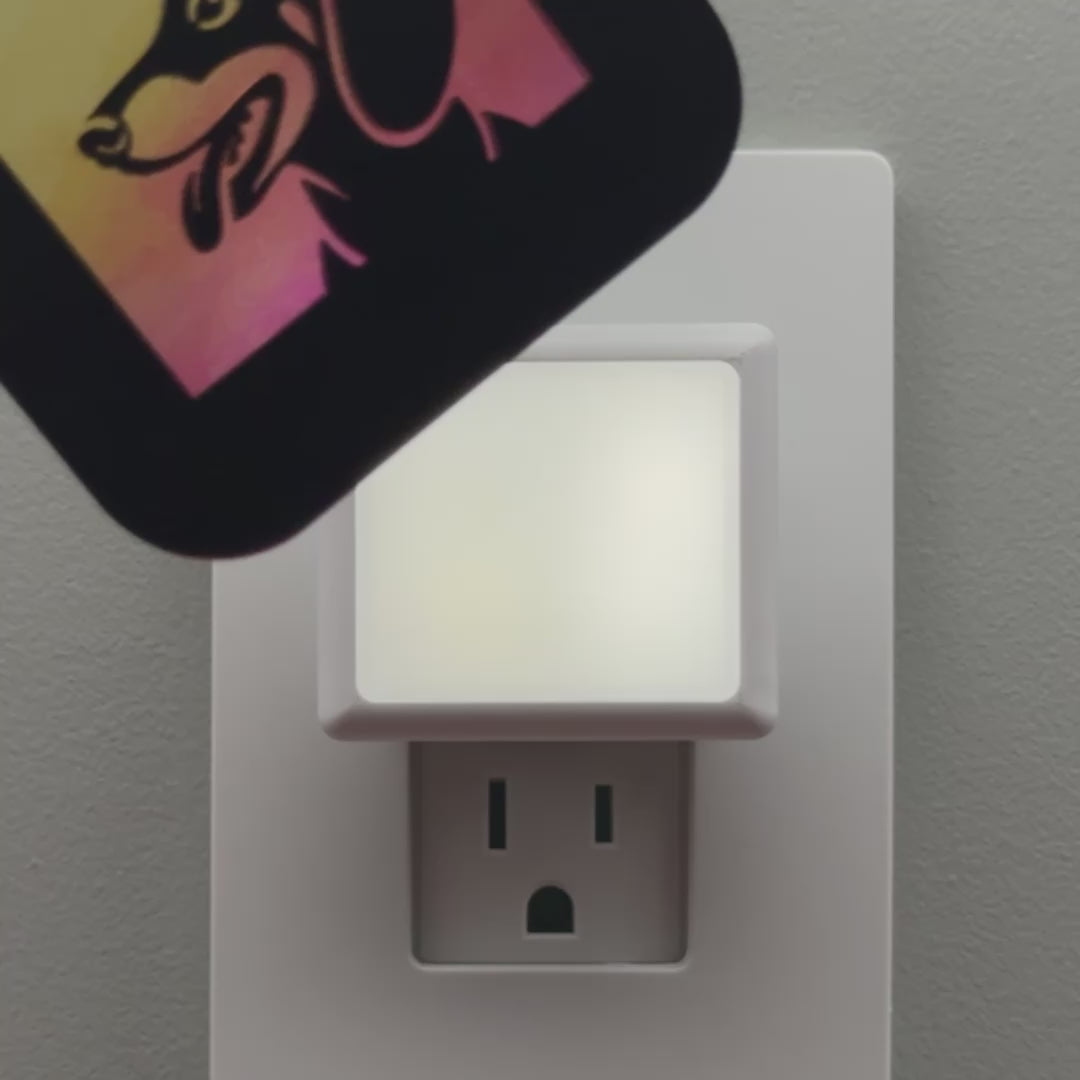 Load video: Dachshund Dog Night Light