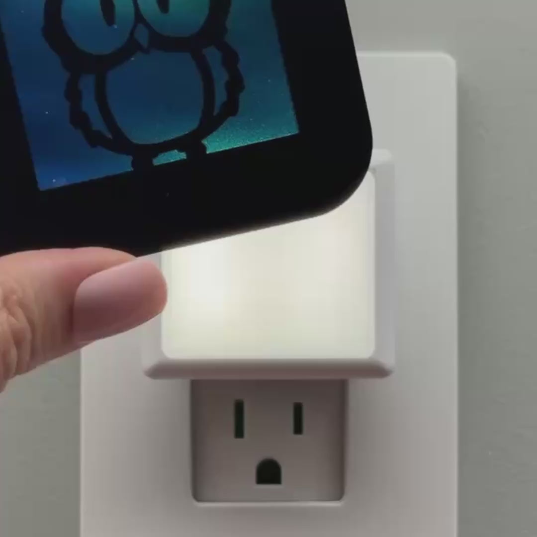 Load video: Cute Owl Night Light