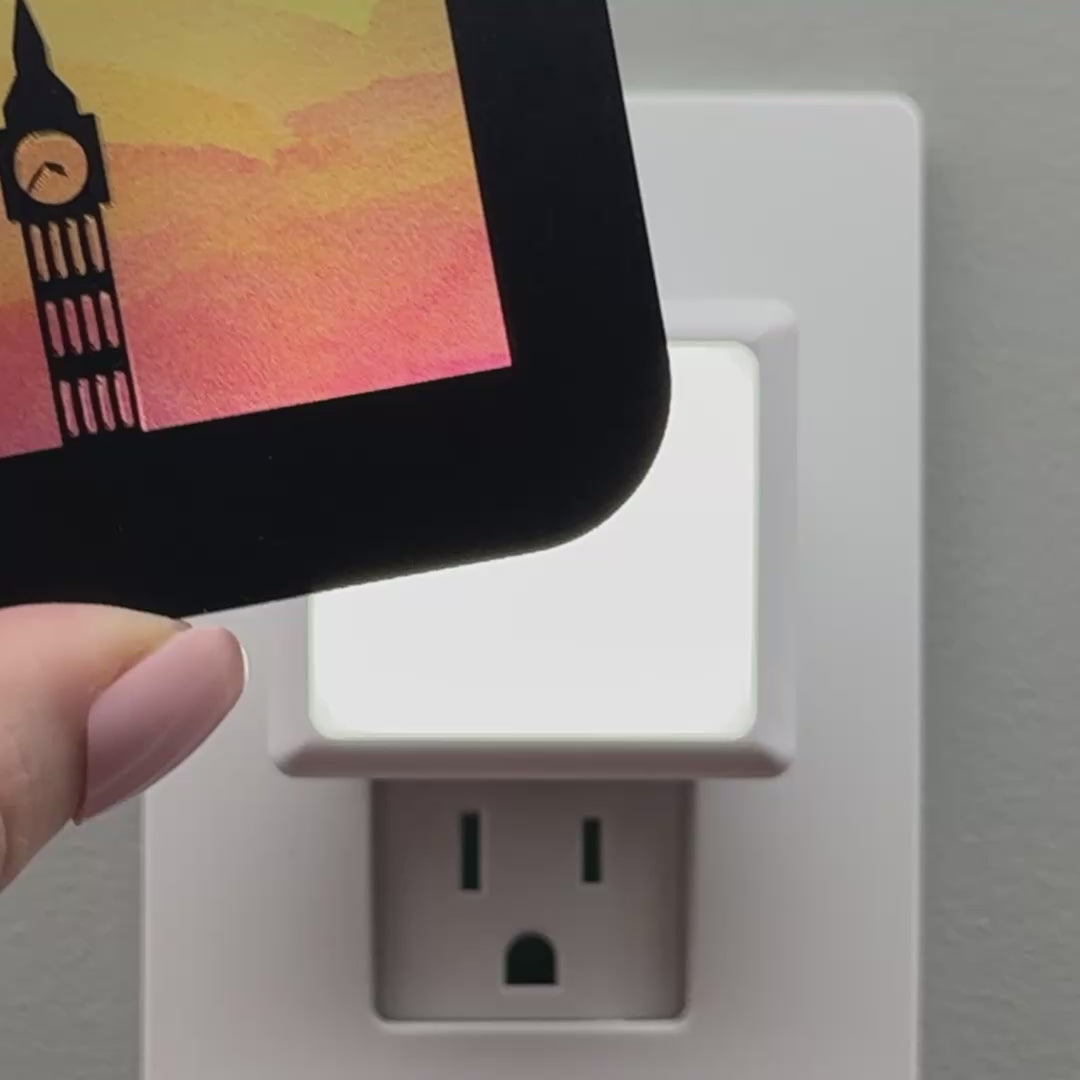 Load video: London Big Ben Night Light