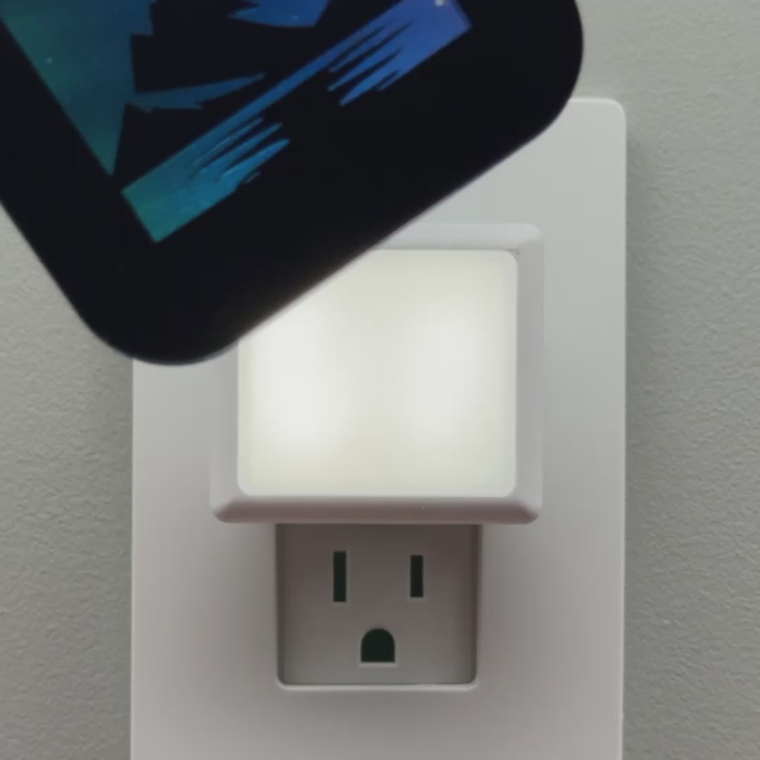 Load video: Mountain Lake Night Light Cover ONLY