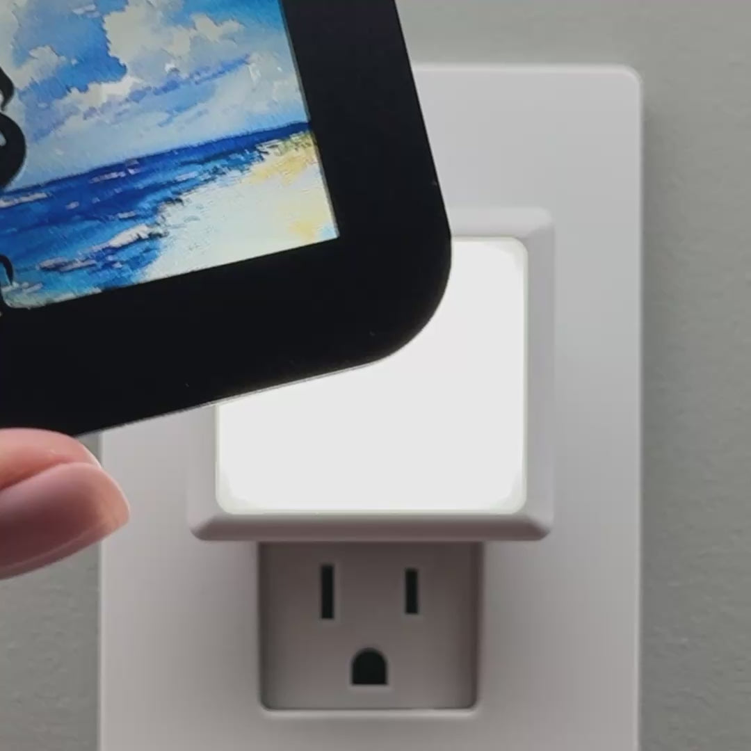 Load video: Flamingo and Ocean Shore Night Light