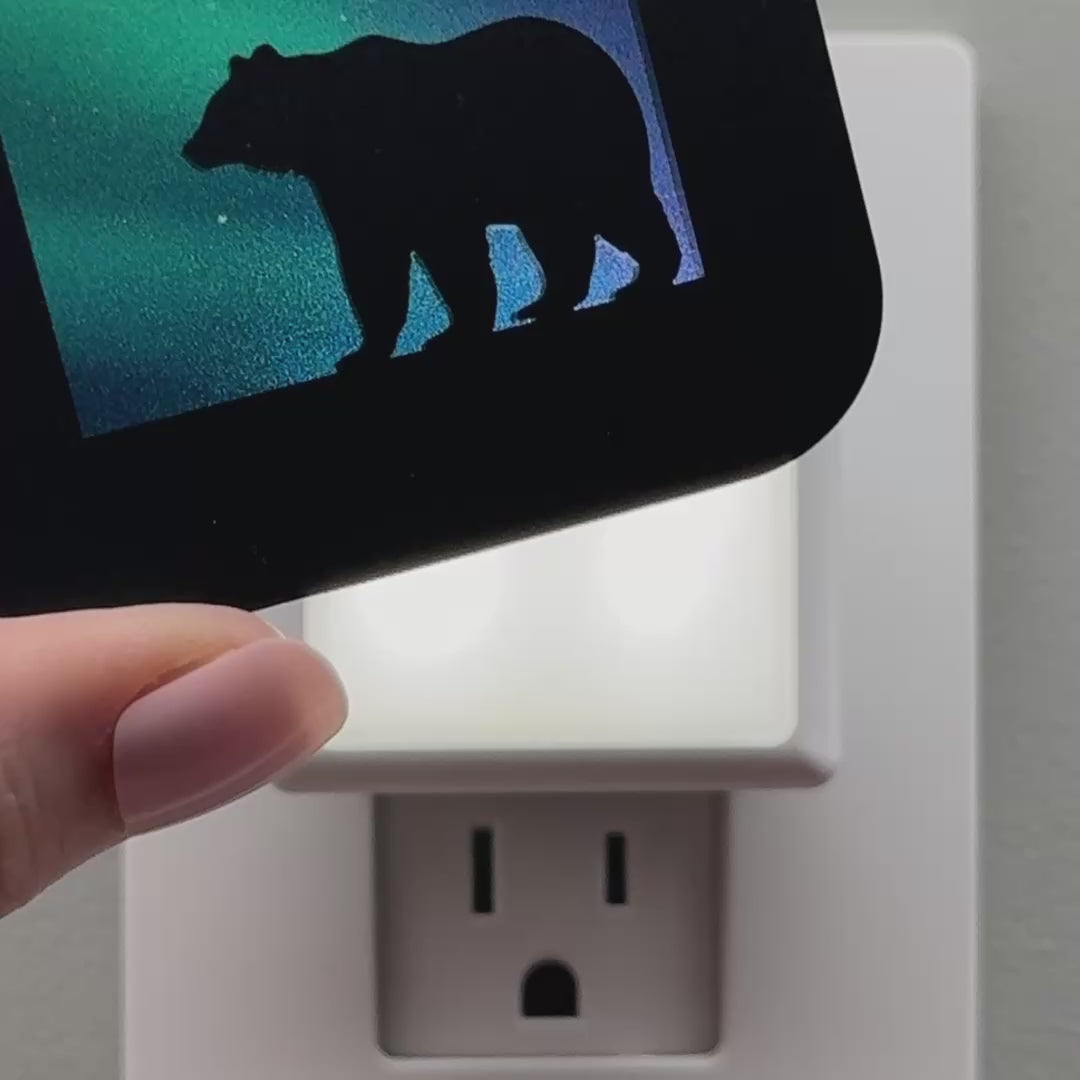 Load video: Bear Night Light Cover ONLY