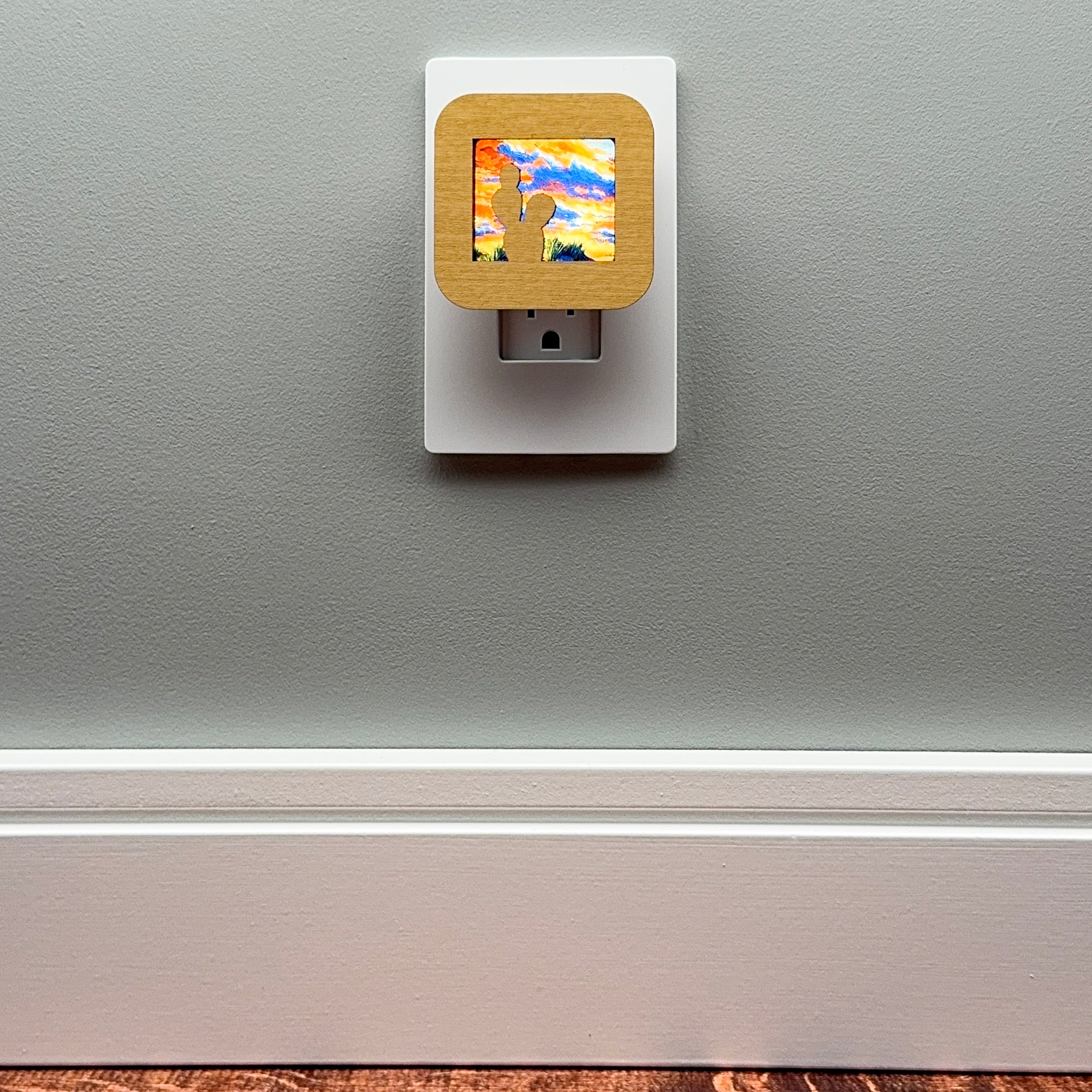 Prickly Pear Cactus Night Light Cover ONLY