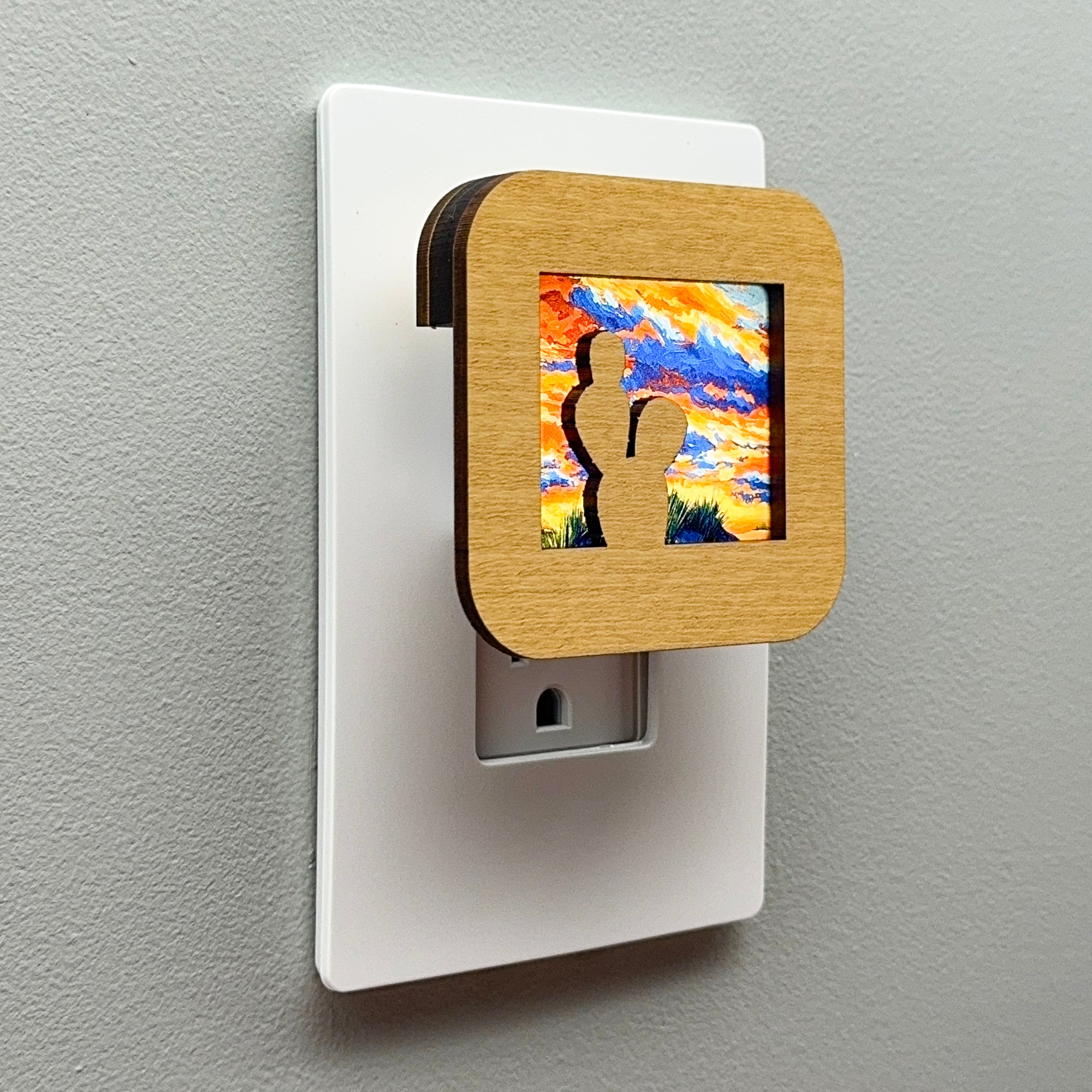 Prickly Pear Cactus Night Light Cover ONLY