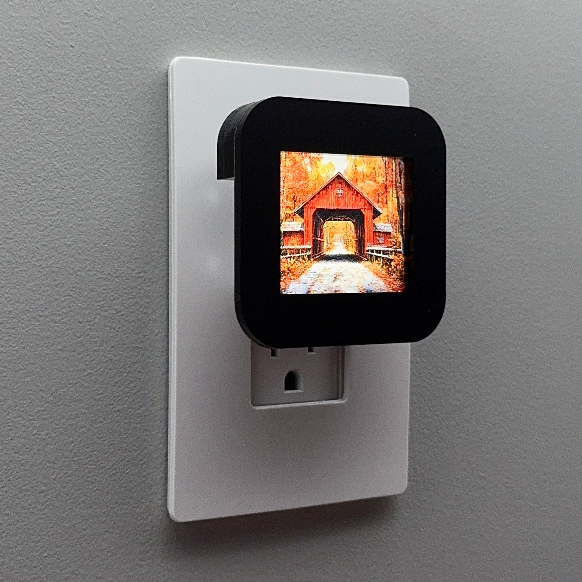 Covered Bridge Night Light