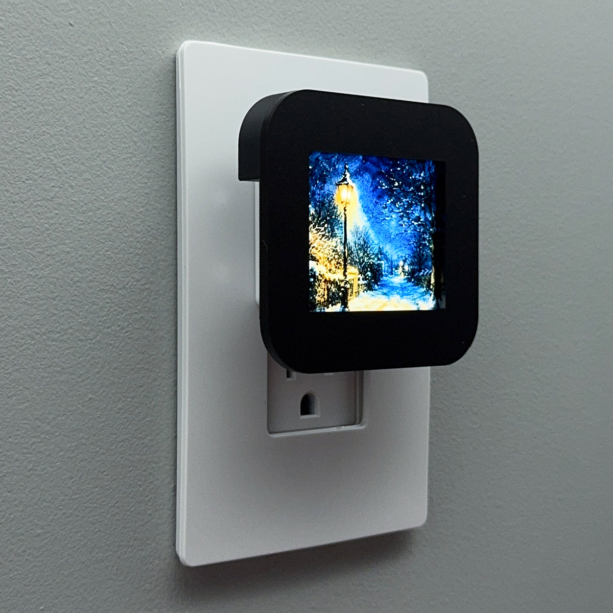 Snowy Lane Night Light