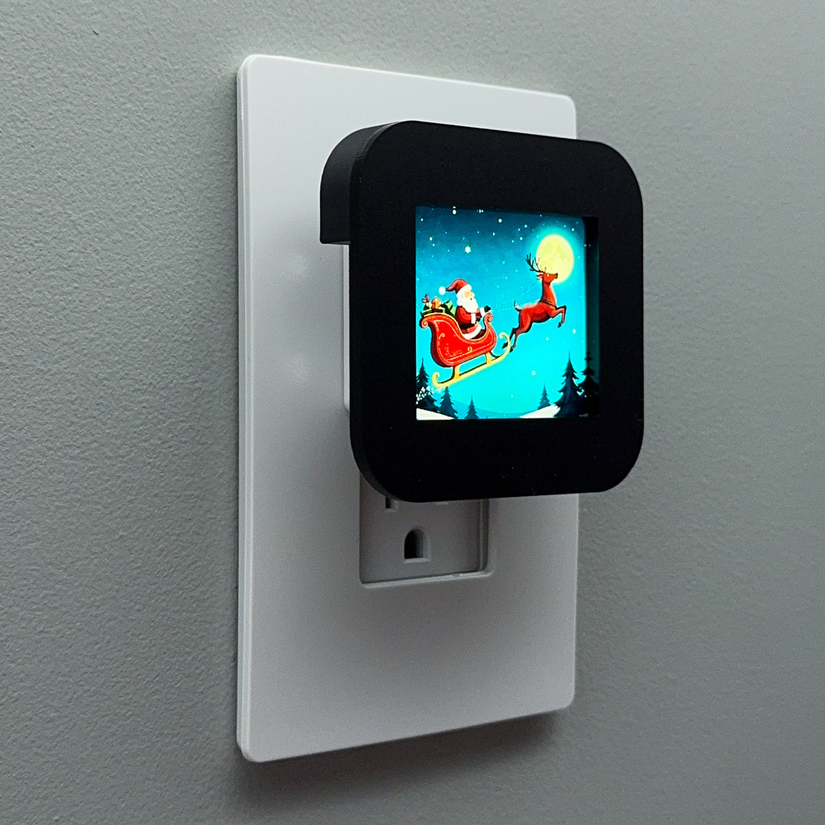 Santa's Sleigh Night Light