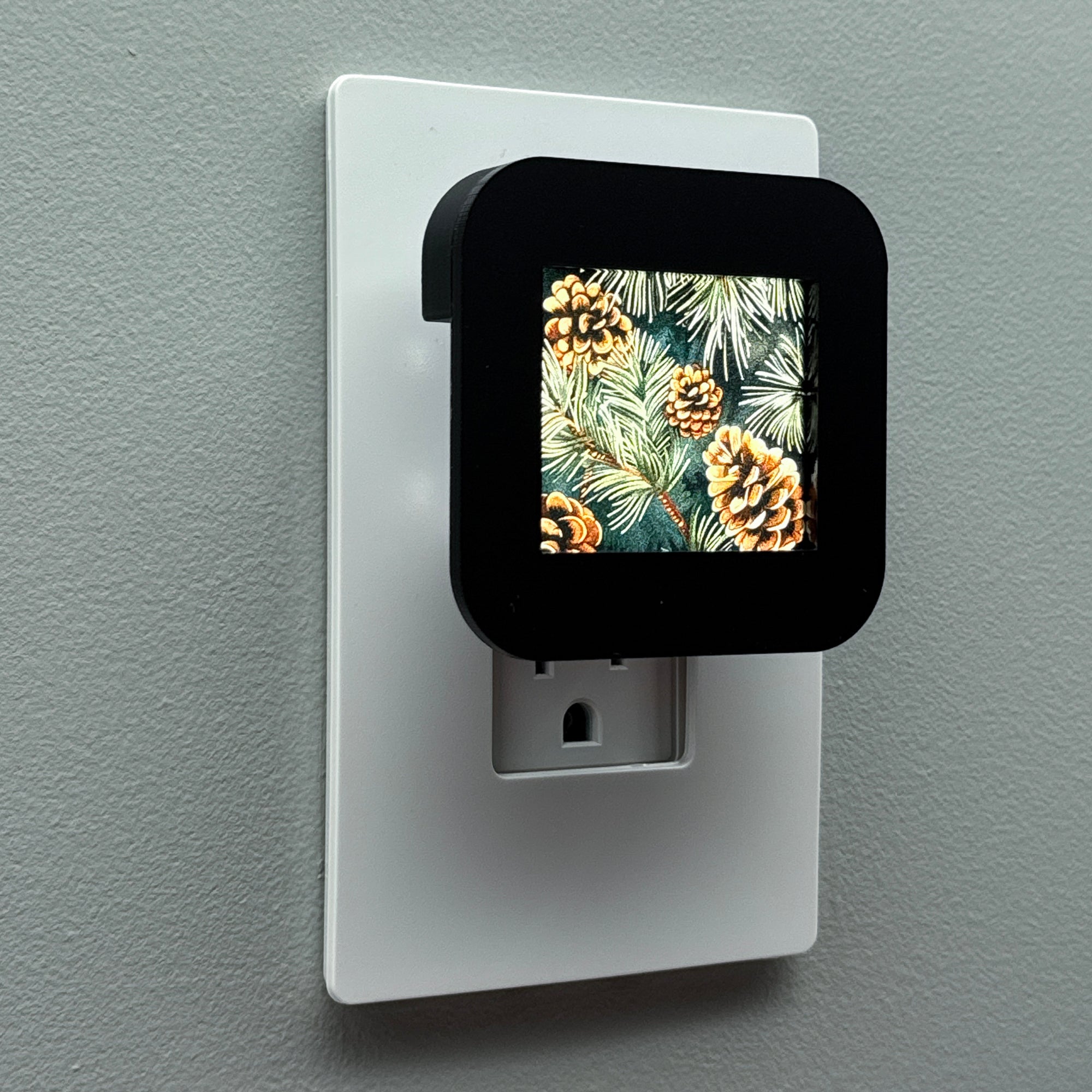 Winter Pinecones Night Light