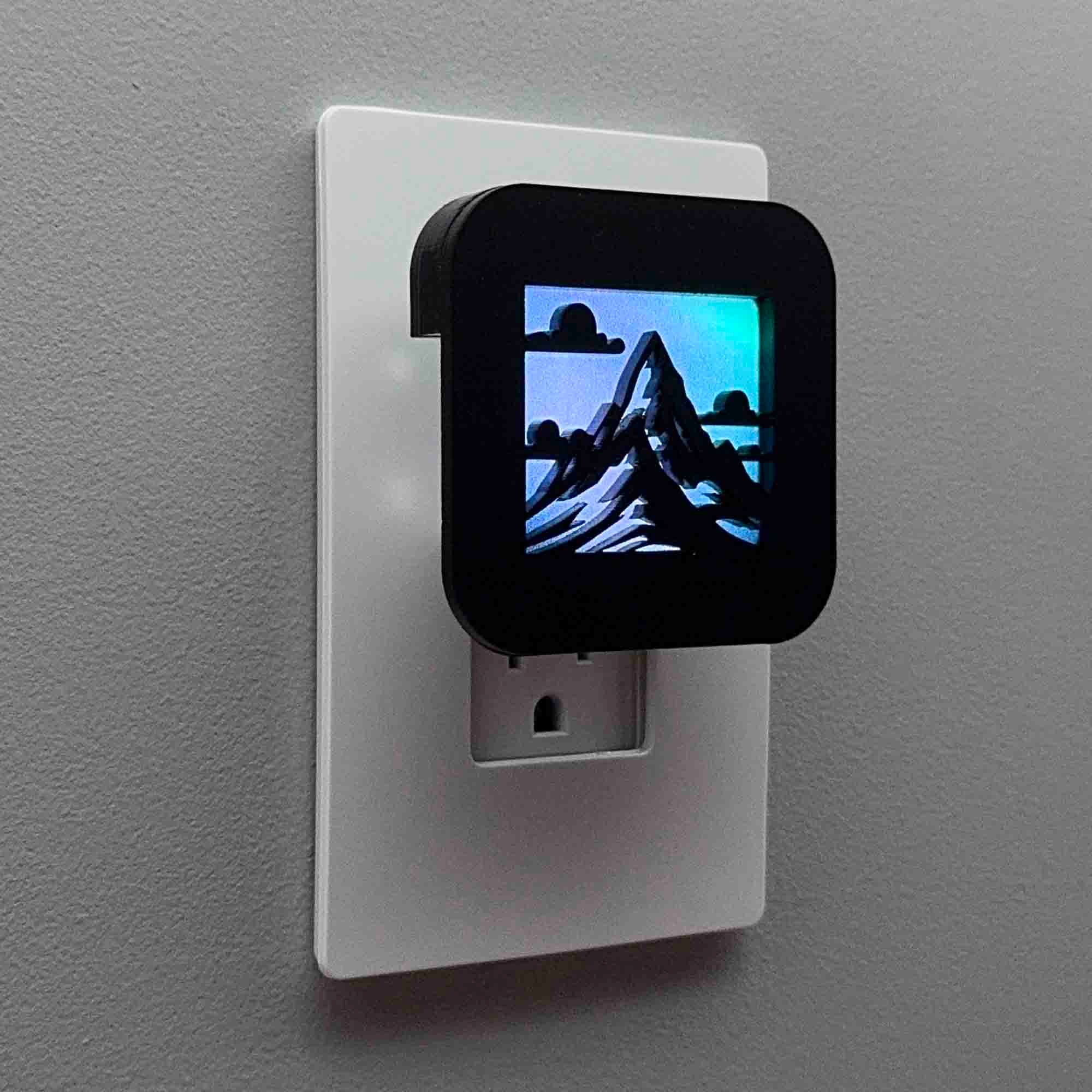 Mountain Night Light Cover ONLY