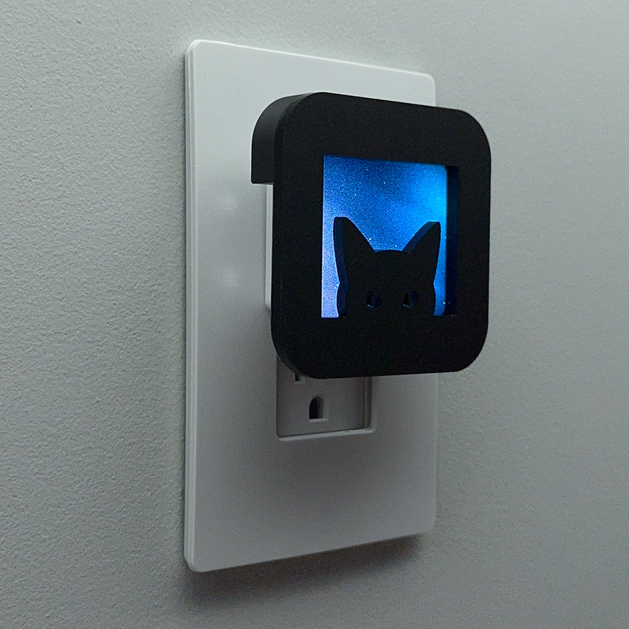 Peeking Cat Night Light Cover ONLY