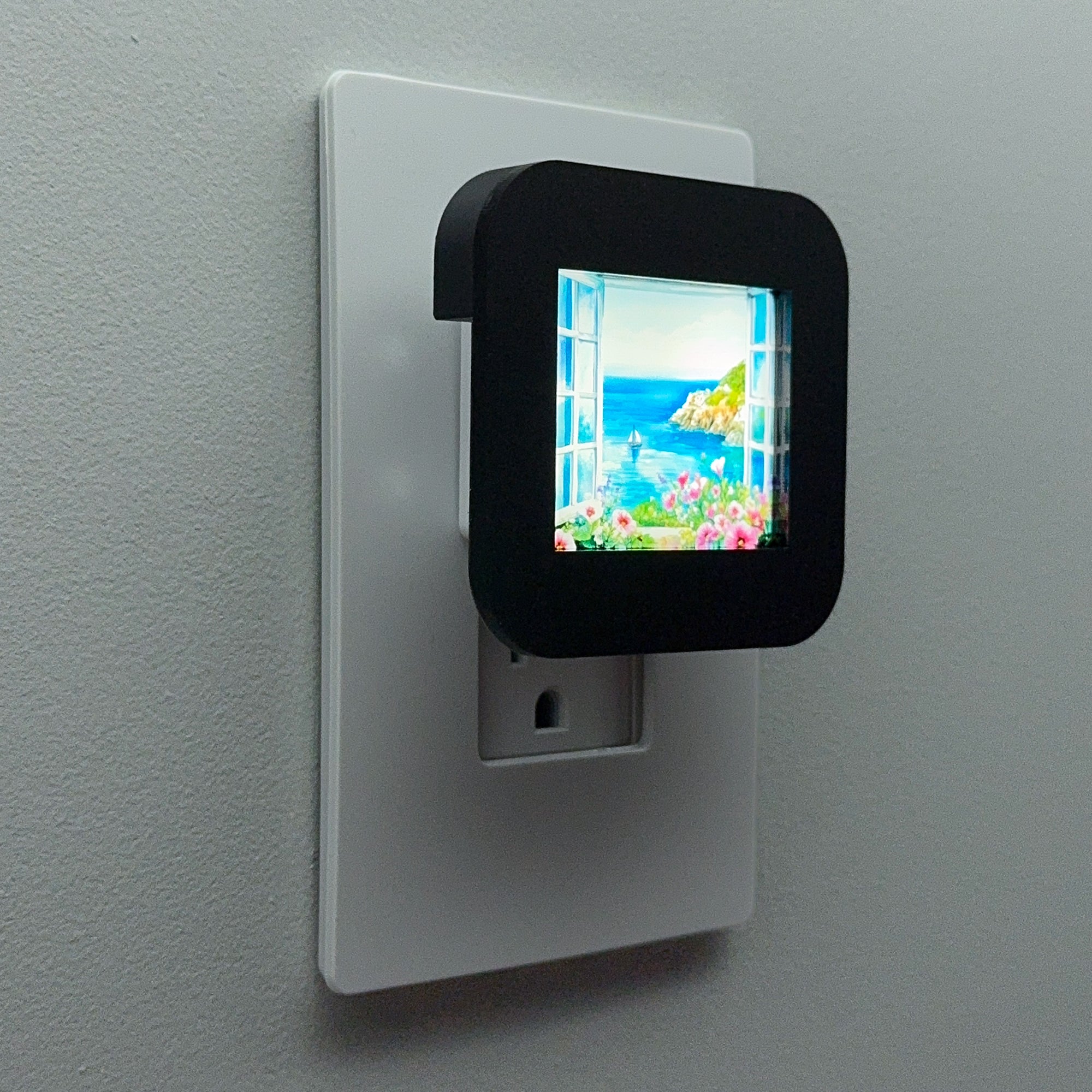 Ocean View Window Night Light Cover ONLY