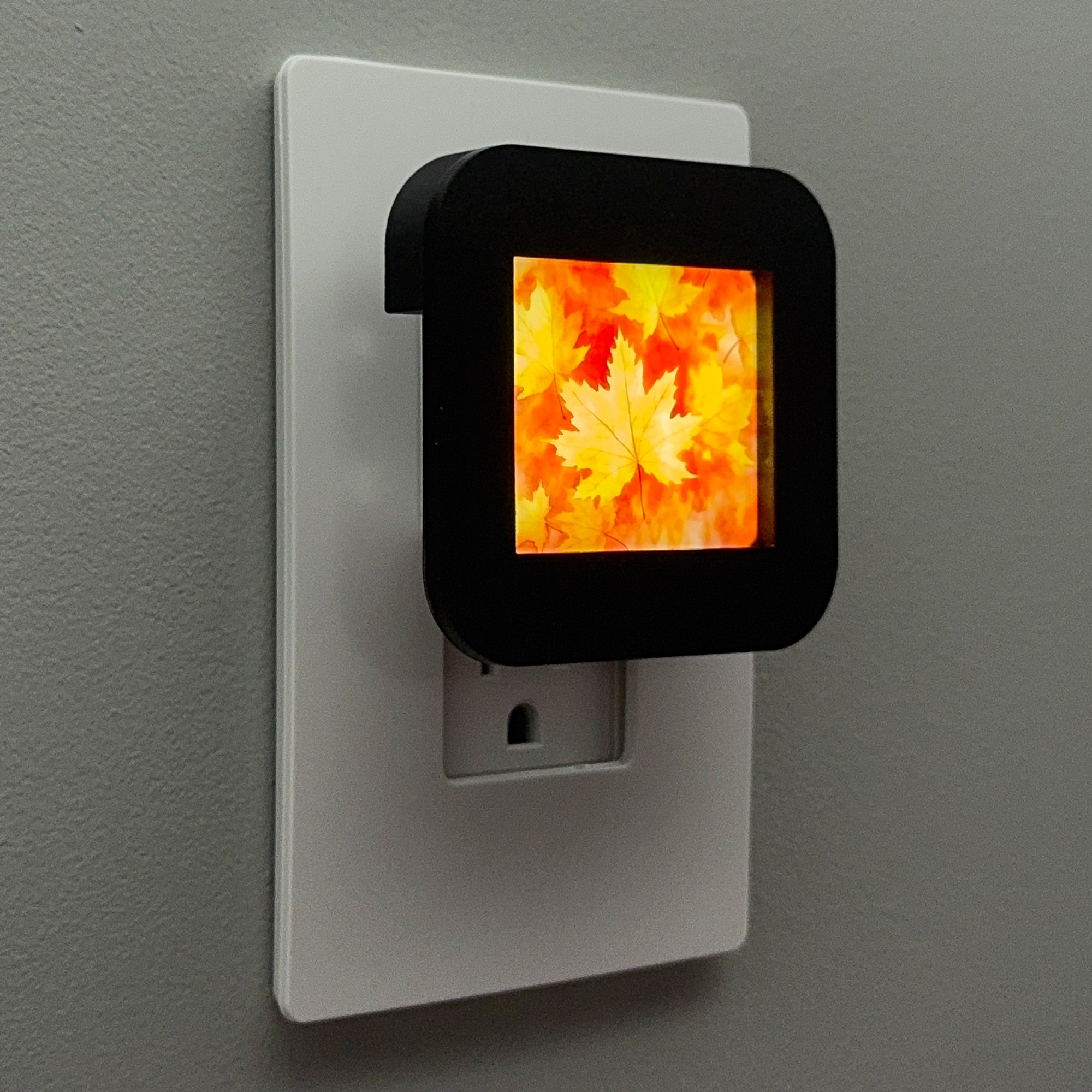 Autumn Leaf Pile Night Light