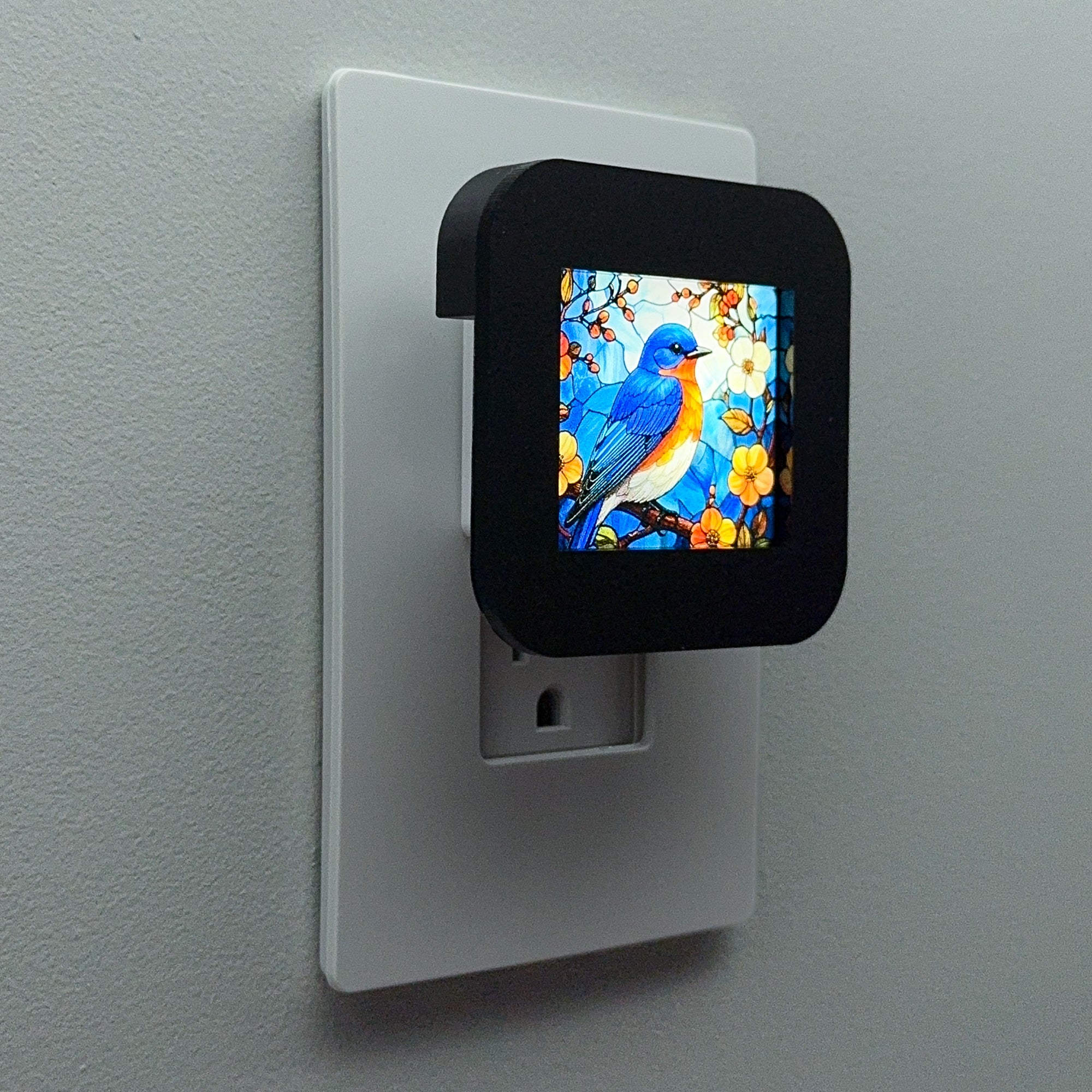 Spring Blue Bird Night Light