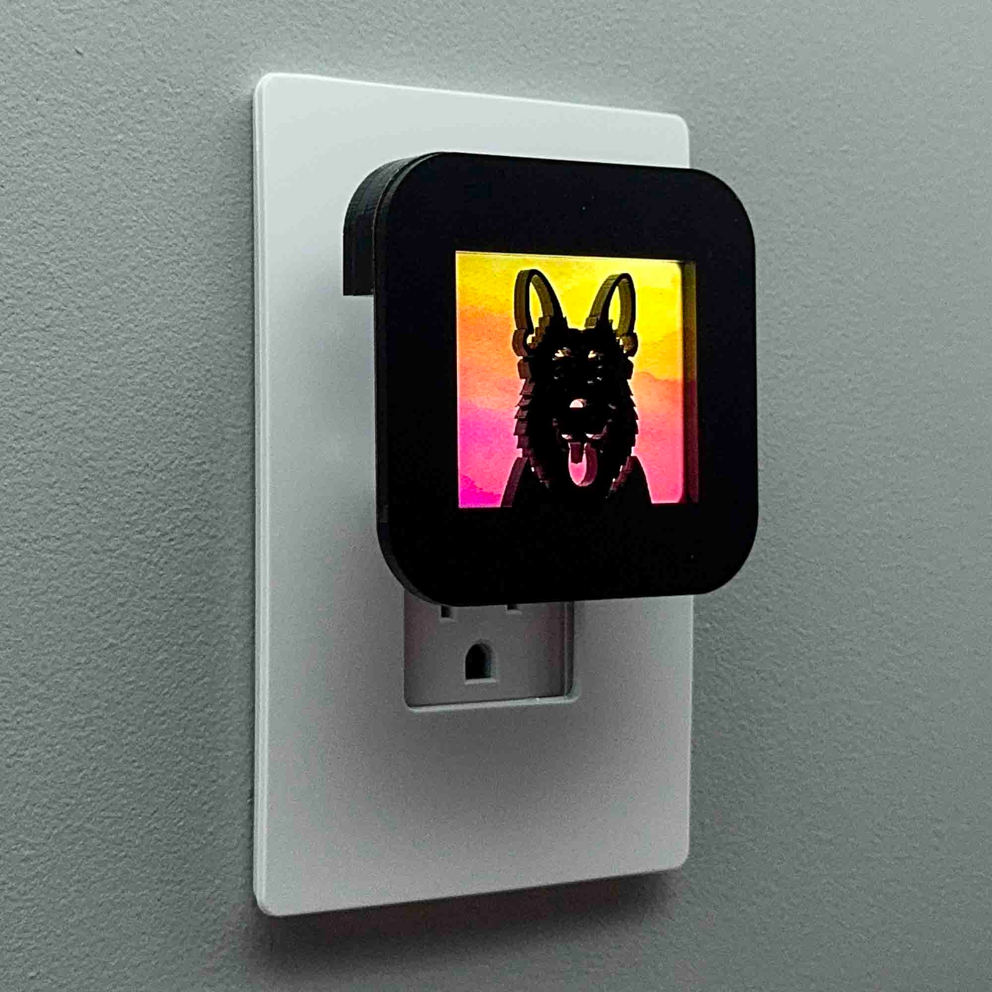 German Shepherd Dog Night Light