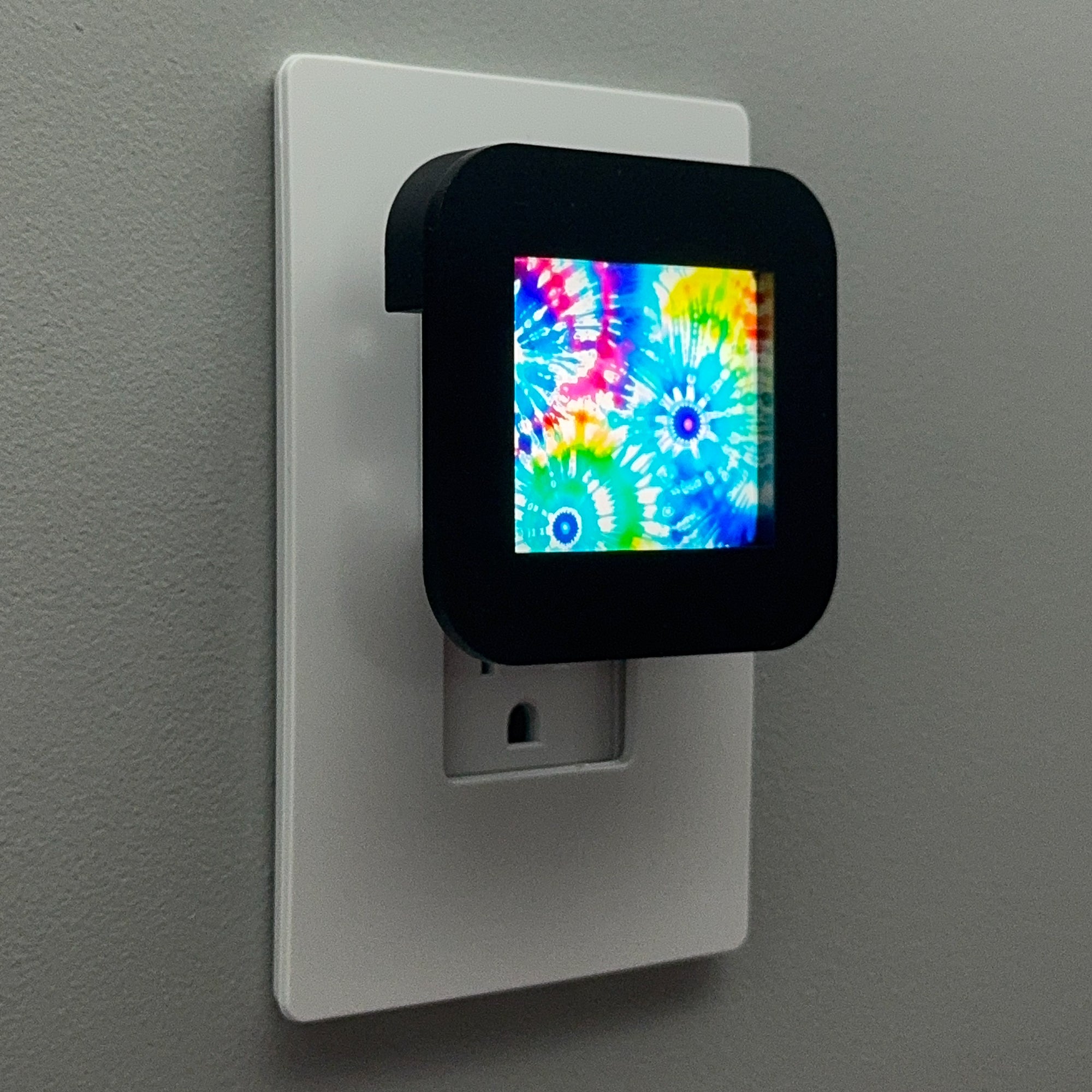 Colorful Tie Dye Night Light