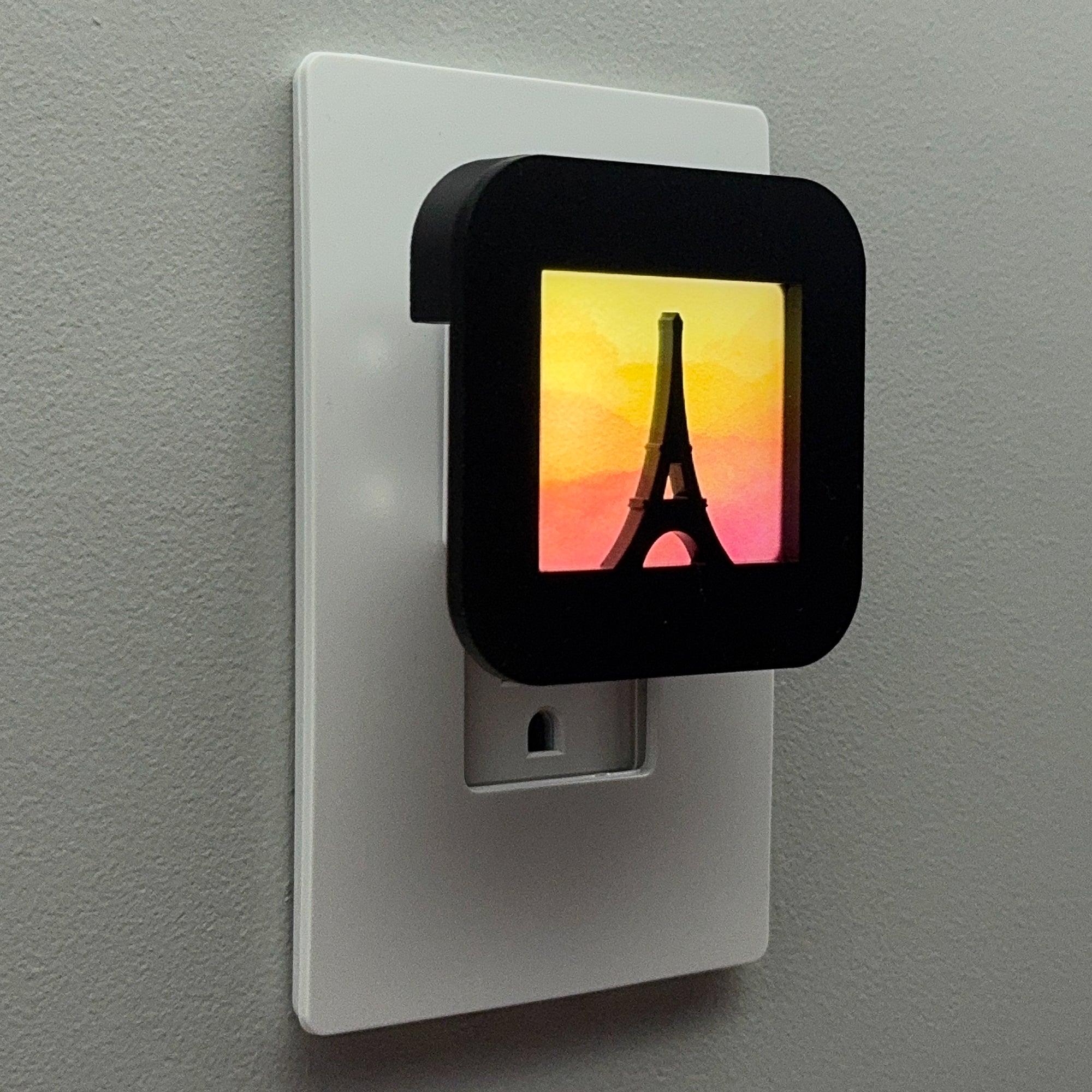 Paris Eiffel Tower Night Light
